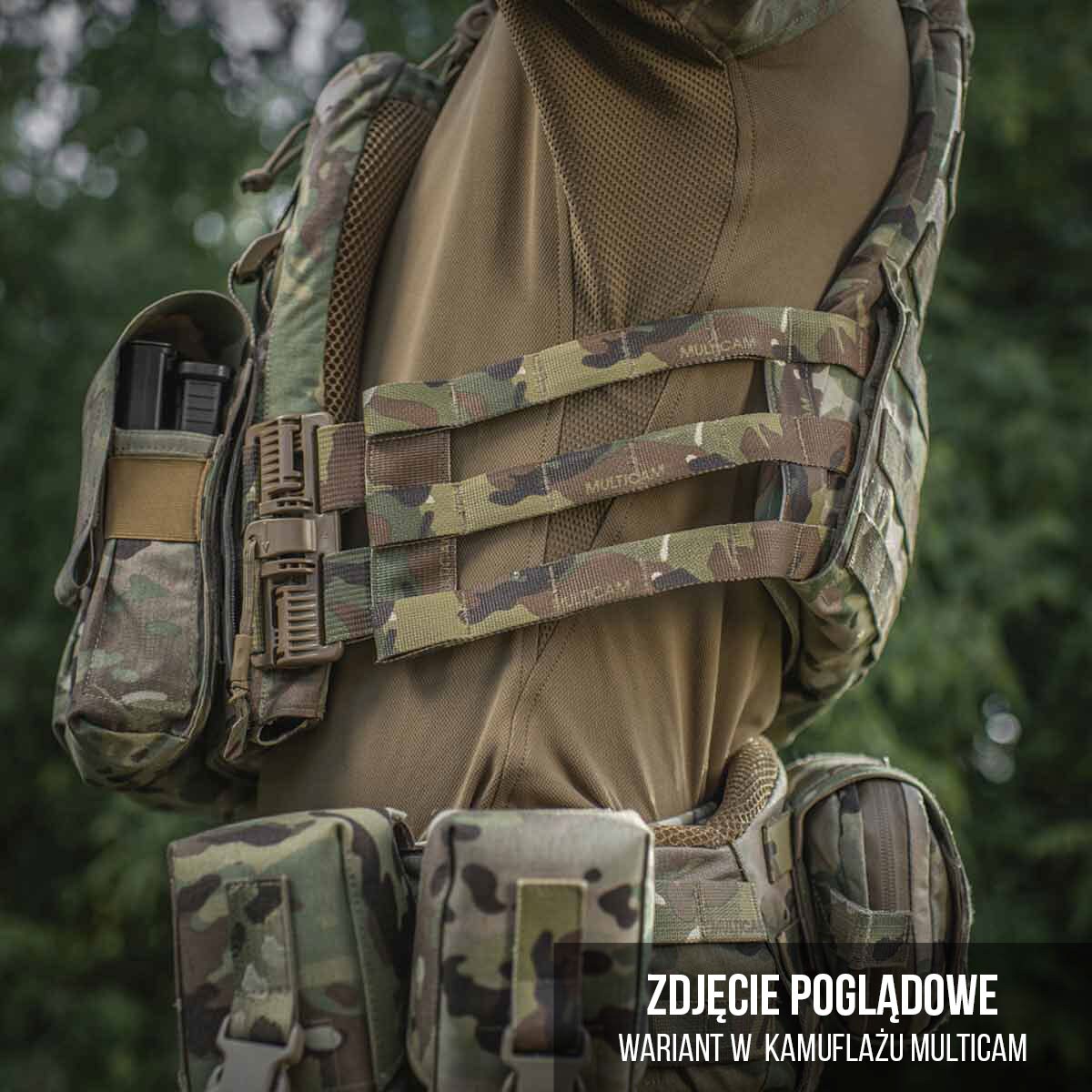 Vestă tactică tip Plate Carrier M-Tac Cuirass Fast QRS Gen. II Black - pentru plăci balistice L/XL