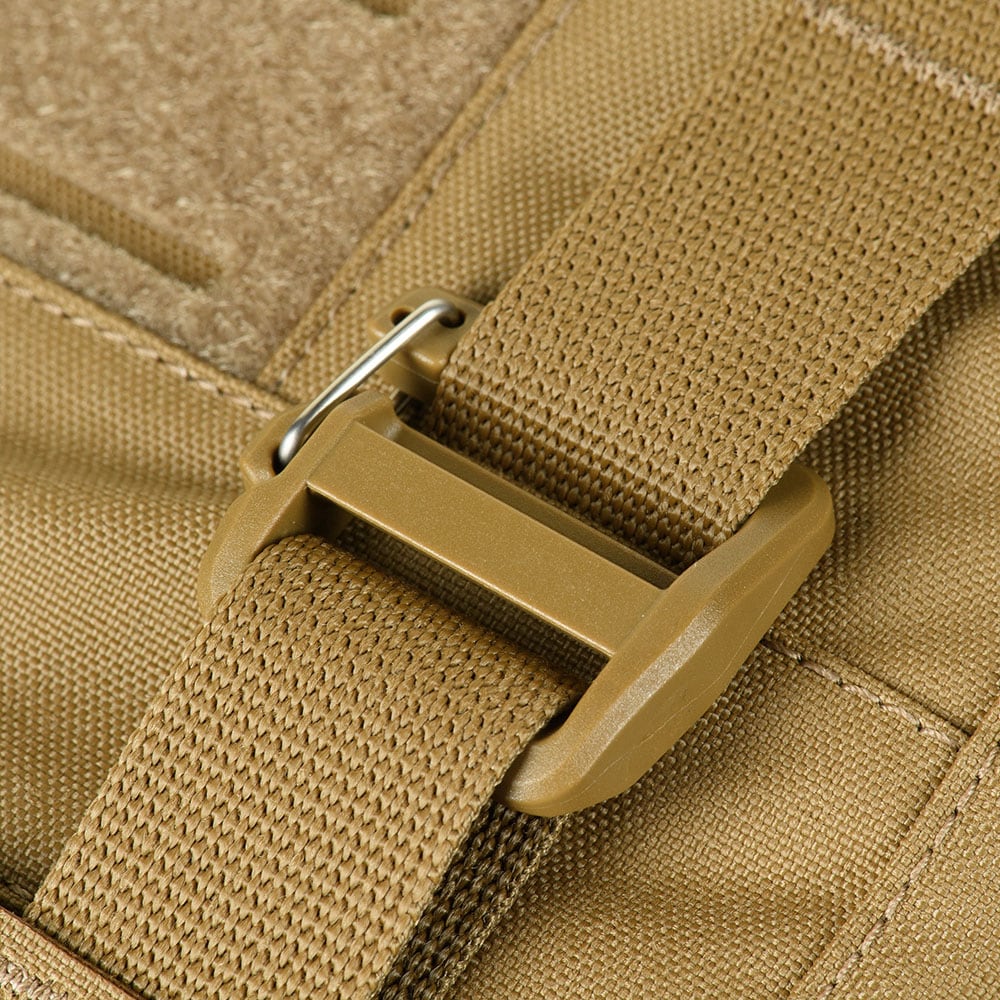 Vestă tactică tip Plate Carrier M-Tac Cuirass Fast QRS Gen. II Coyote - pentru plăci balistice L/XL