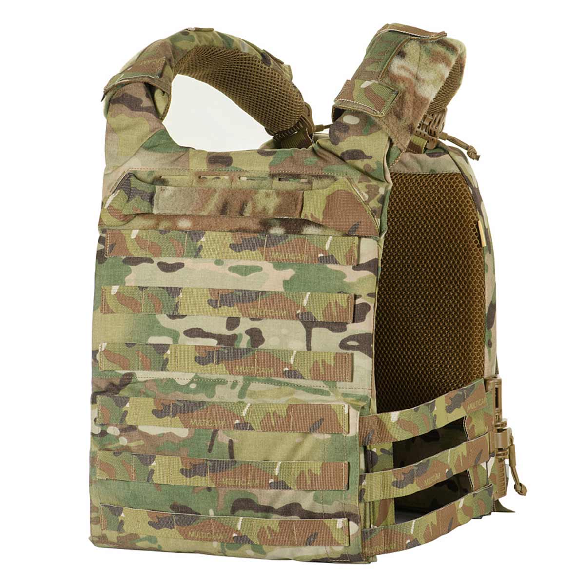 Vestă tactică tip Plate Carrier M-Tac Cuirass Fast QRS Gen. II MultiCam - pentru plăci balistice L/XL
