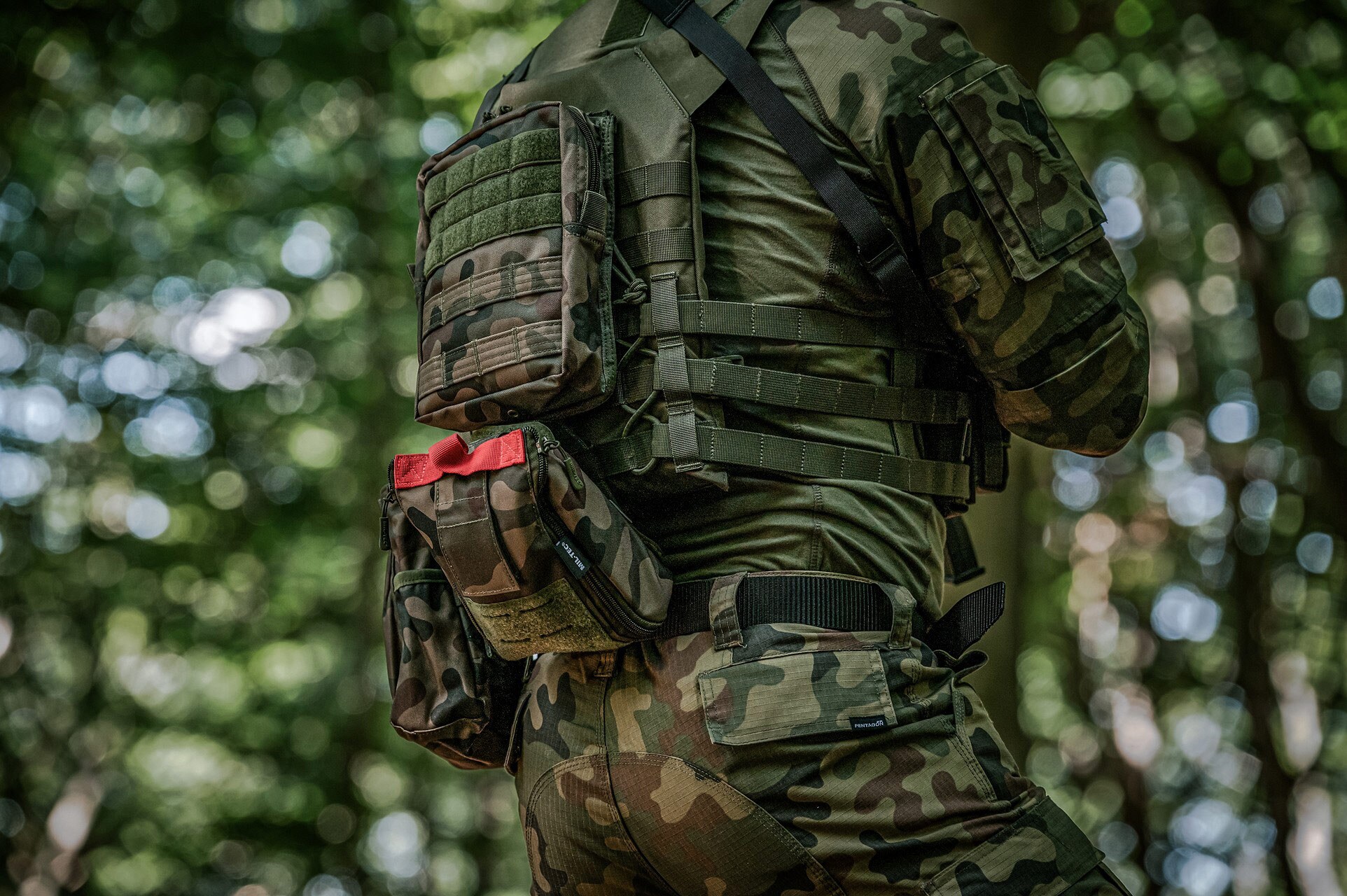 Vestă tactică Mil-Tec Plate Carrier Gen. 2 - Olive