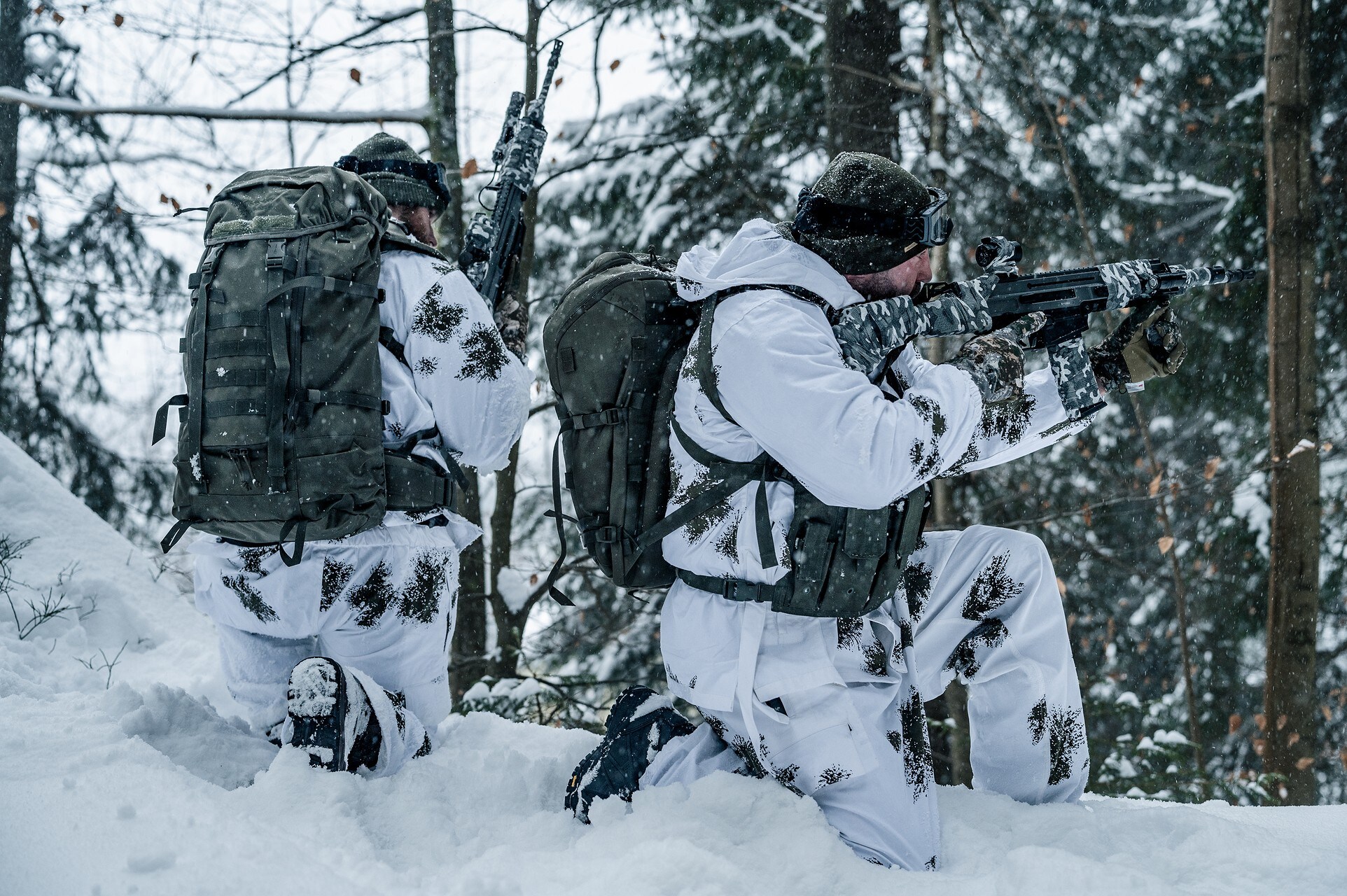 Vestă tactică Mil-Tec Mag Carrier Chest Rig - Olive