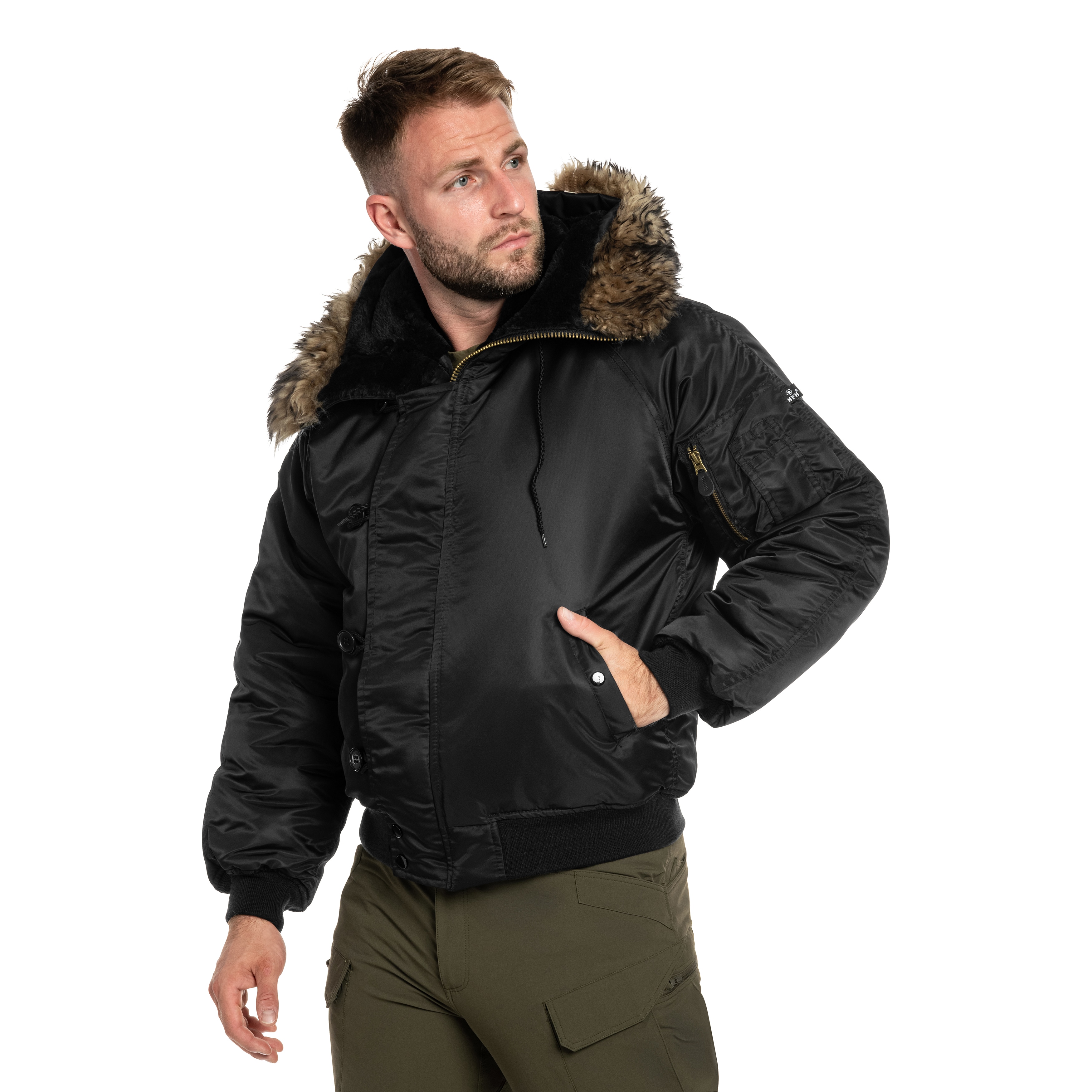 Geacă MFH US Polar Jacket N2B - Black