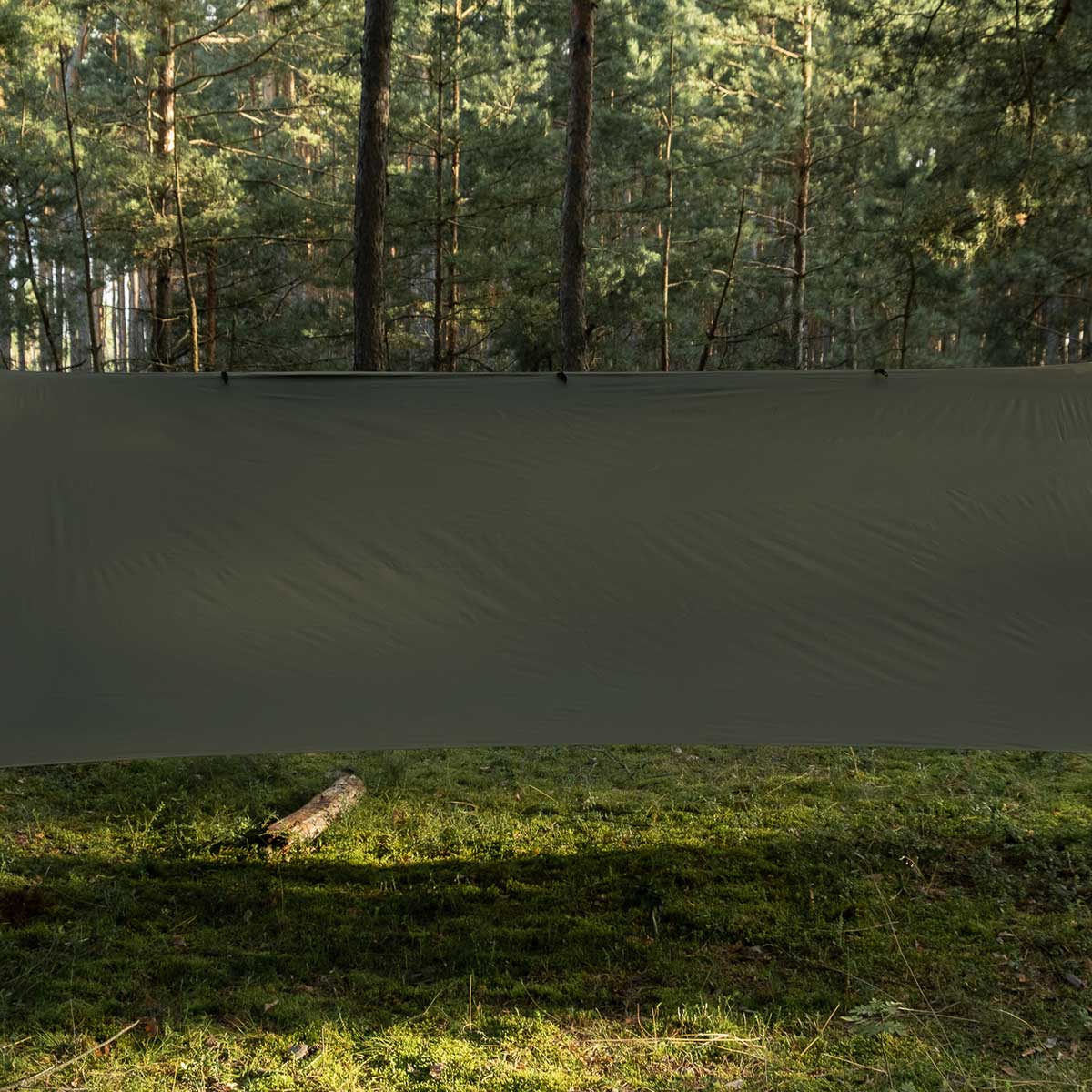 Prelată pentru camping TigerWood Termo Tarp StingRay 3,6 x 2,8 m - Olive