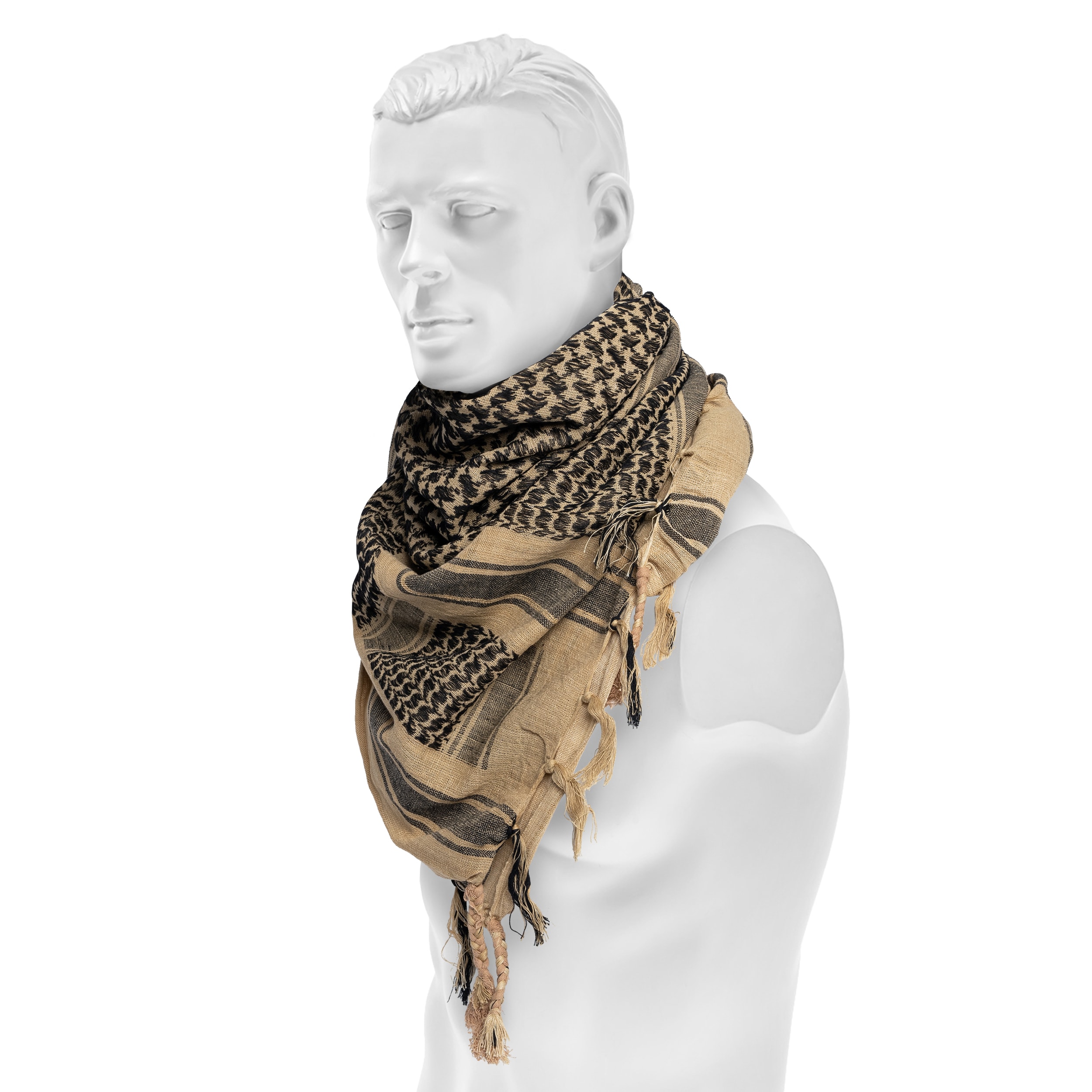 Eșarfă de protecție tip Arafat Brandit - Kaki/Black