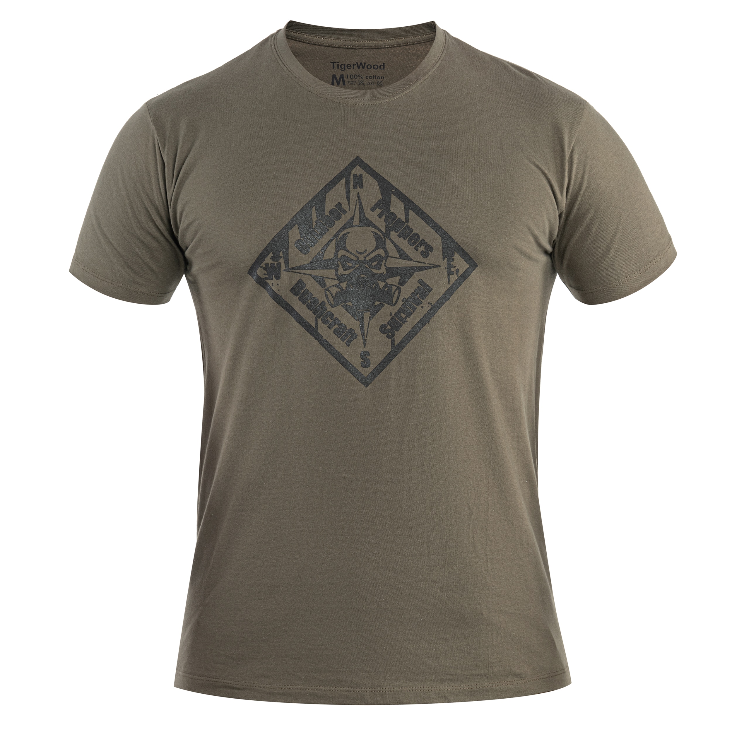 Tricou TigerWood Preppers - Kaki