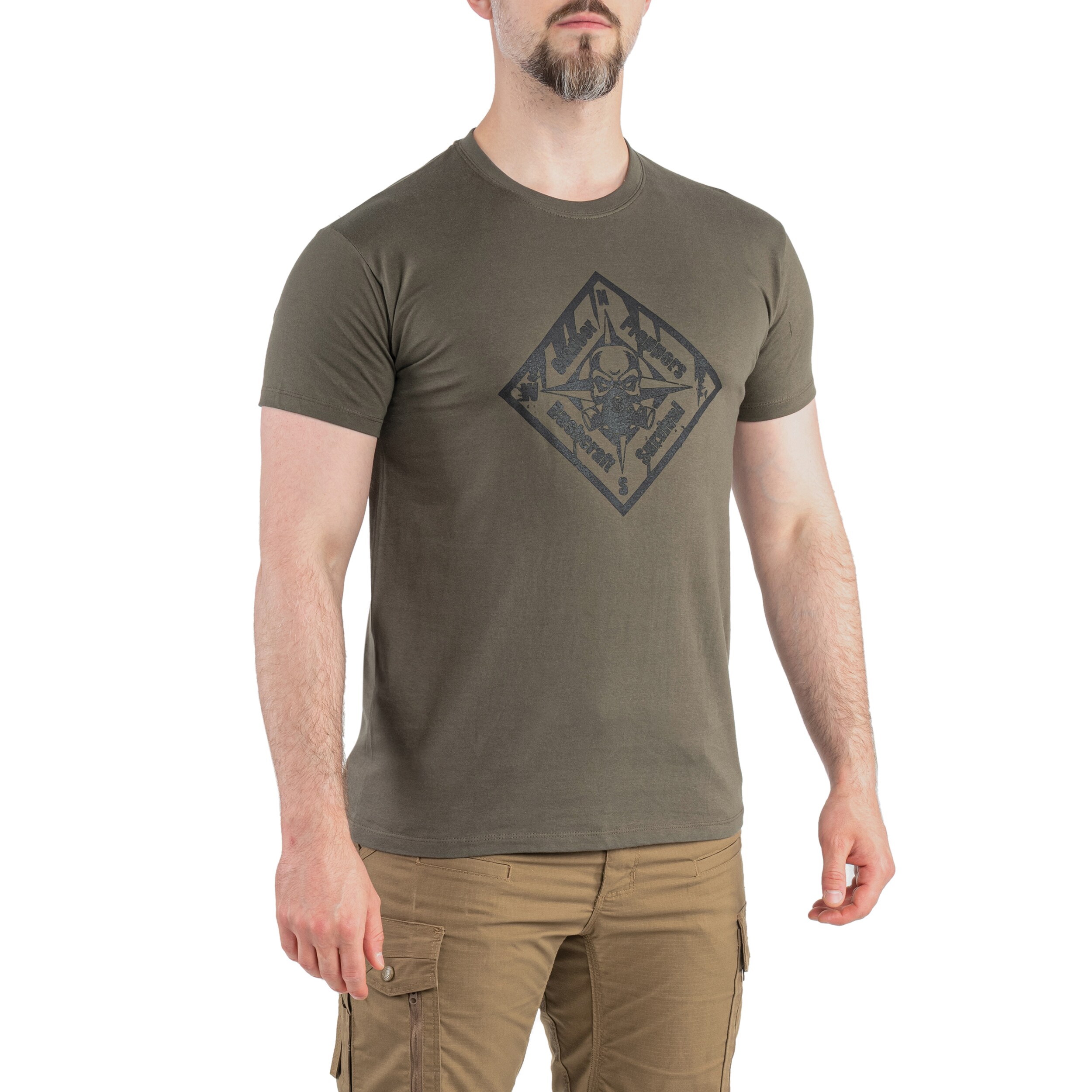 Tricou TigerWood Preppers - Kaki