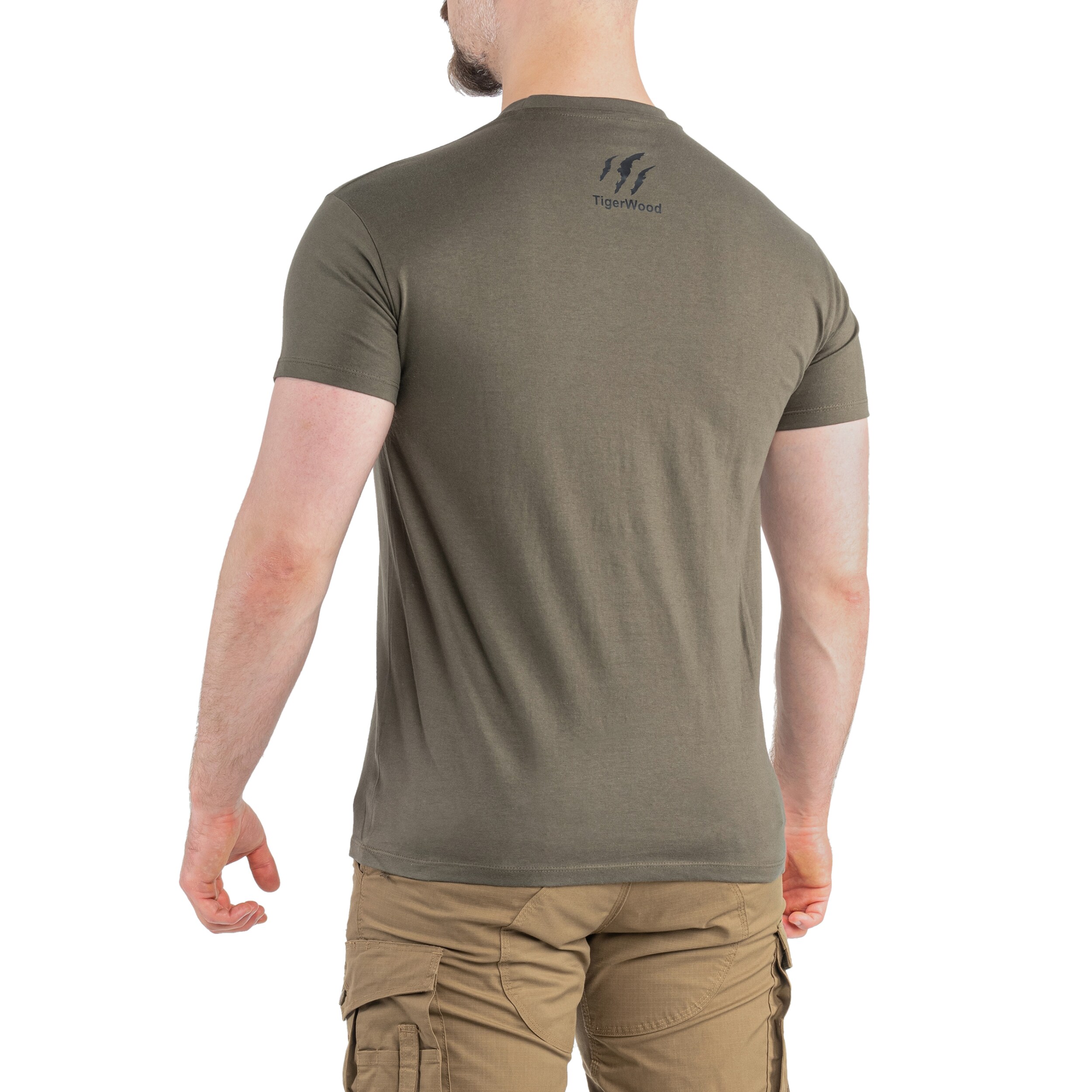 Tricou TigerWood Preppers - Kaki