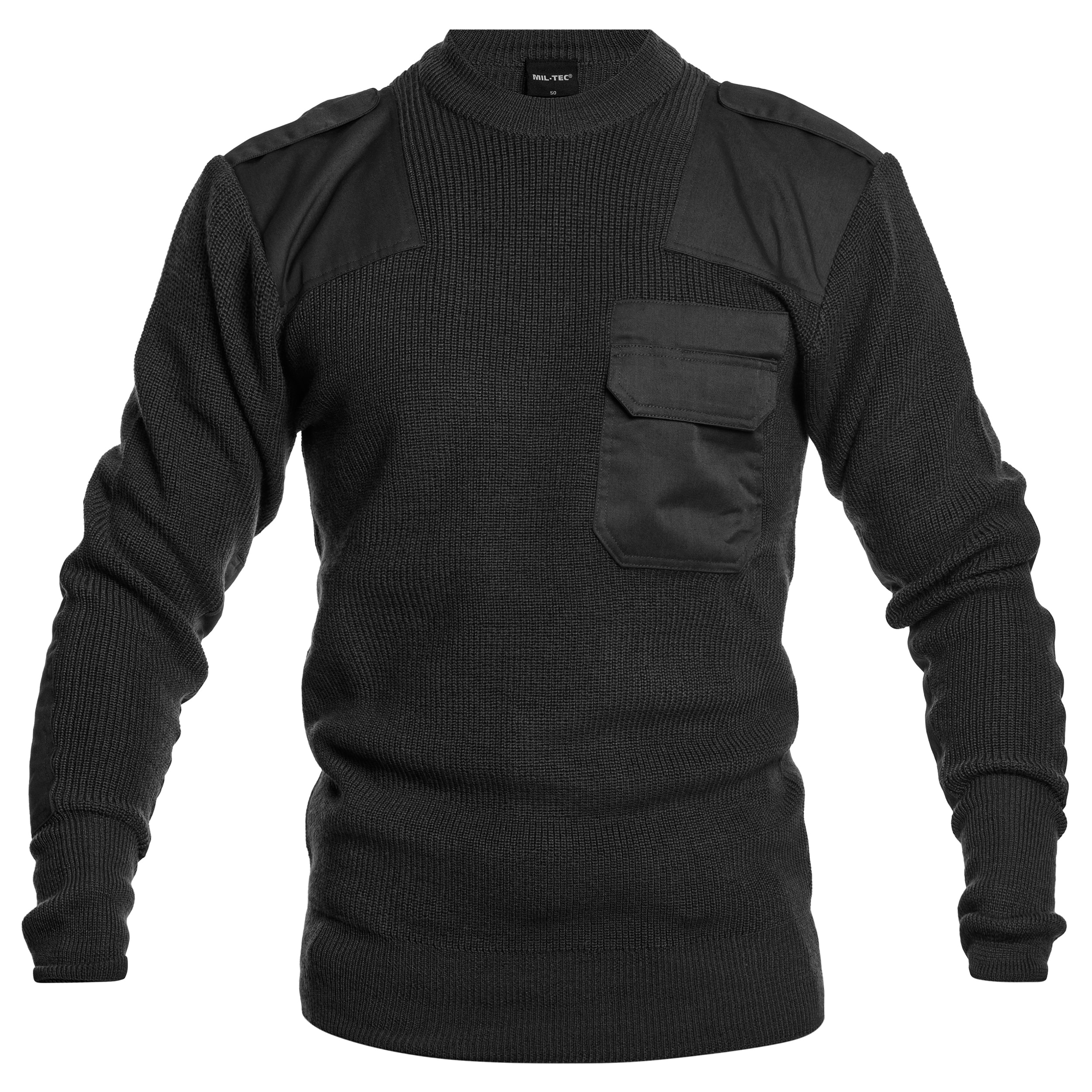 Pulover Mil-Tec BW Pullover - Black