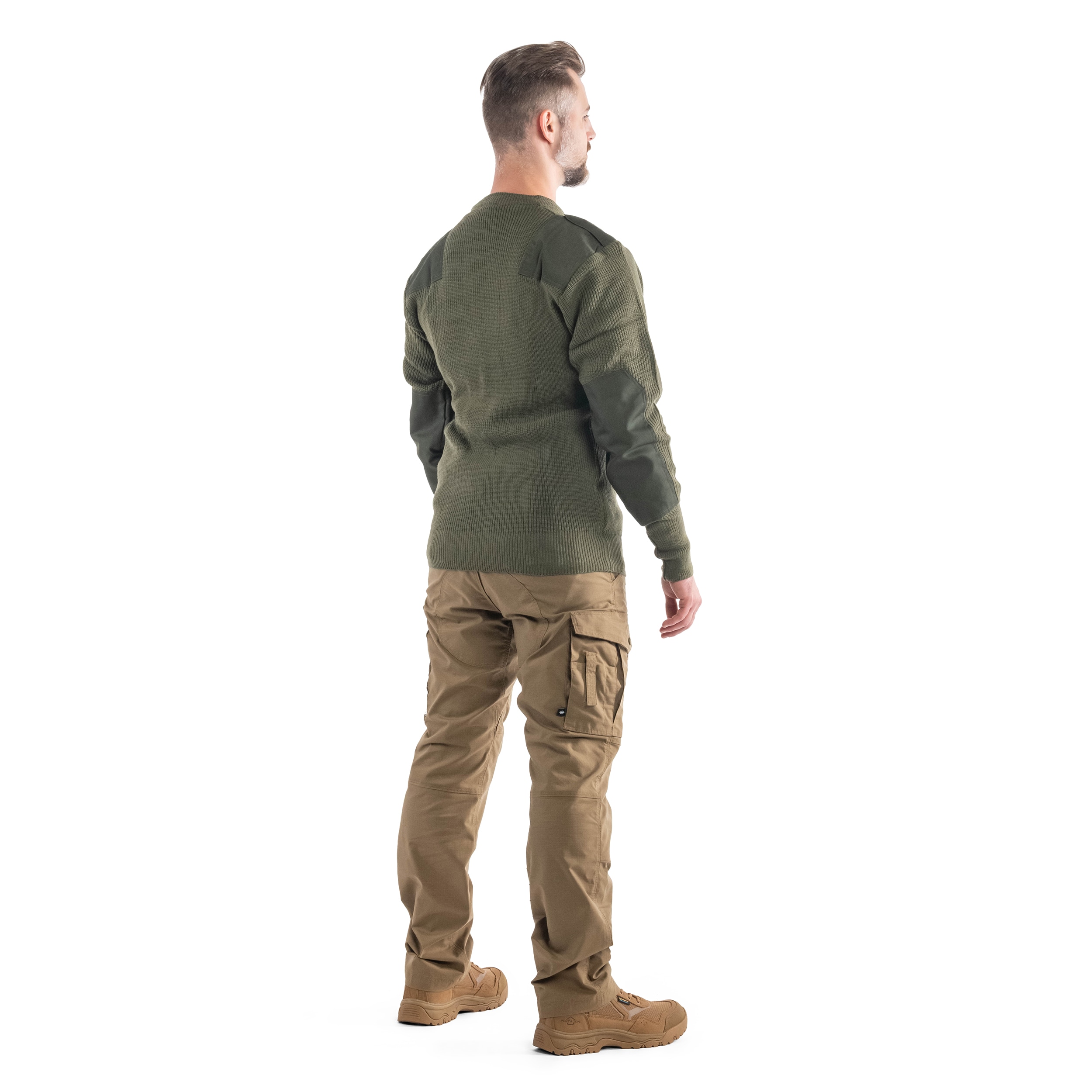Pulover Mil-Tec Pullover BW Polyacryl - Olive
