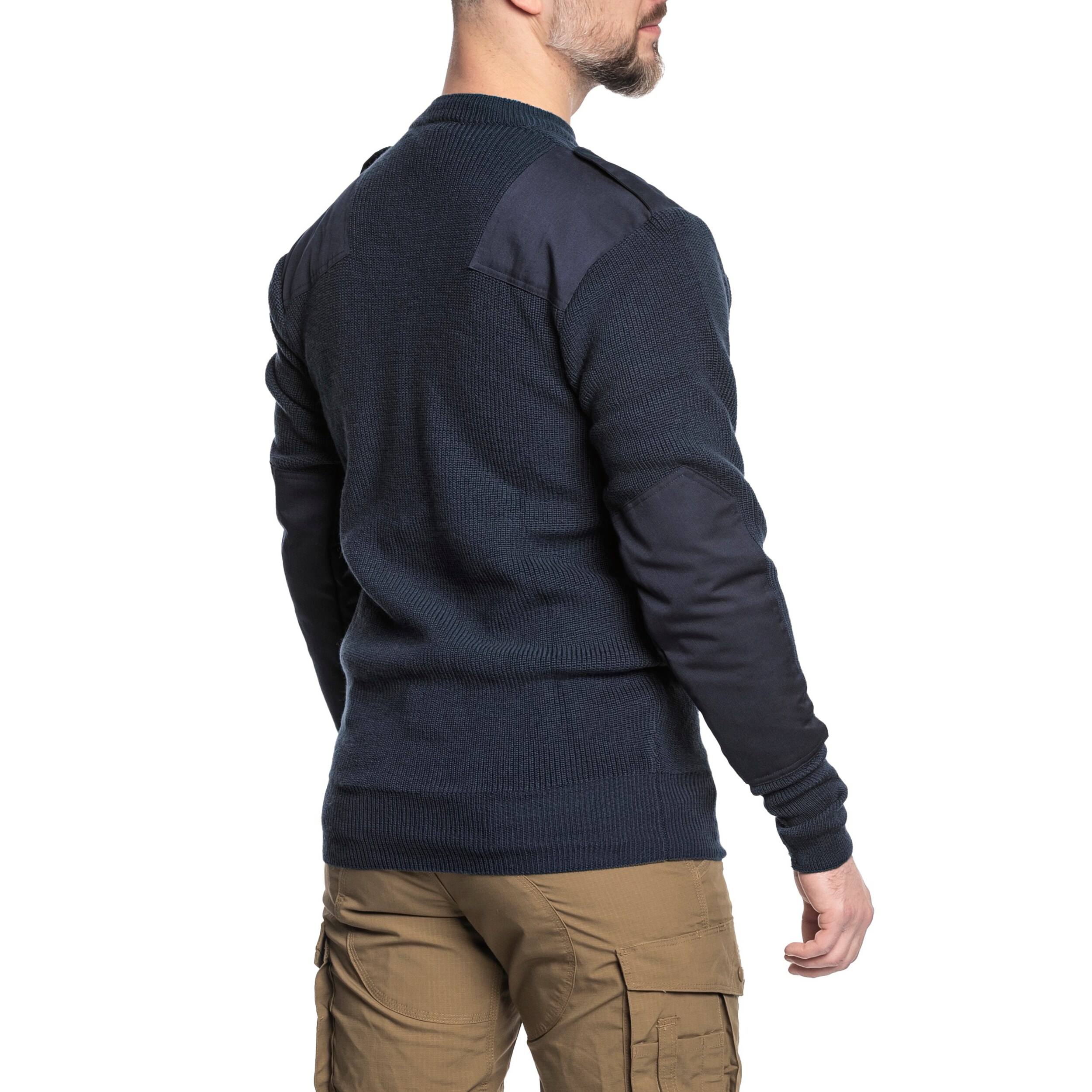 Pulover Mil-Tec BW Pullover - Dark Blue