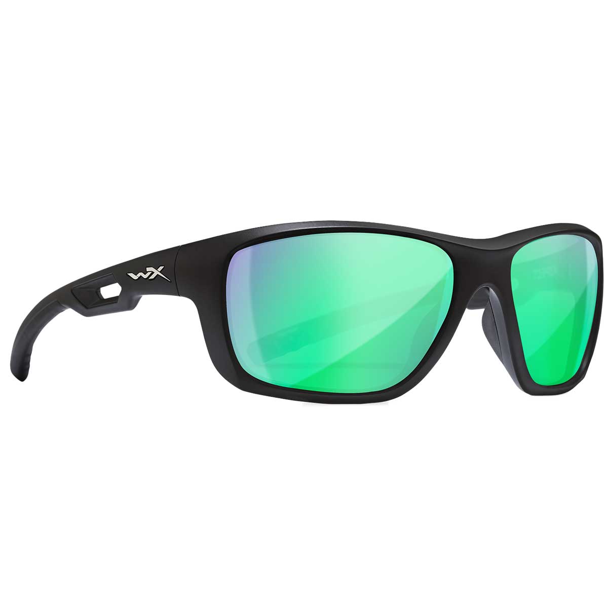 Ochelari tactici Wiley X WX Aspect Captivate - Polarized Green Mirror/Matte Black
