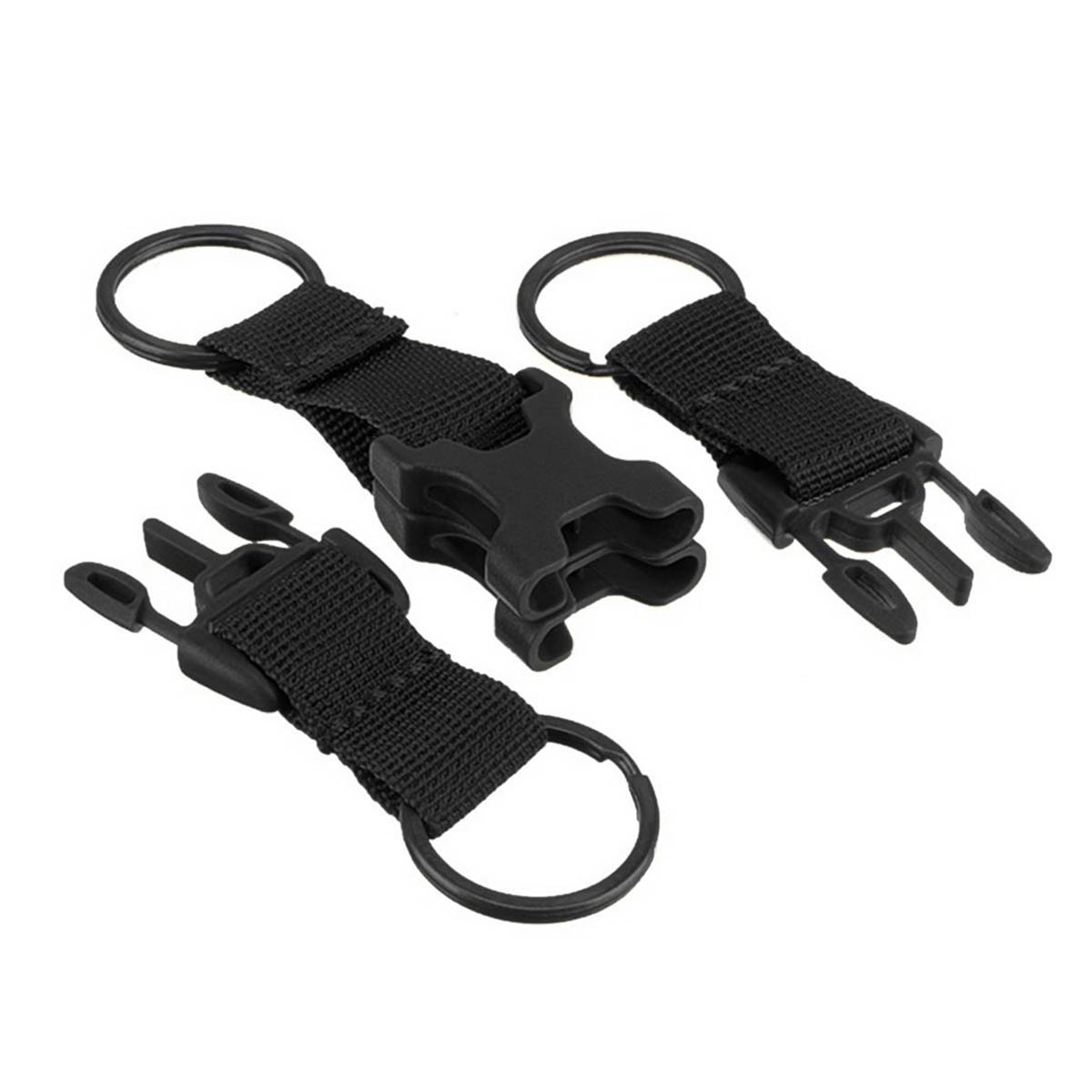 Breloc Camo Military Gear KC3 - Black