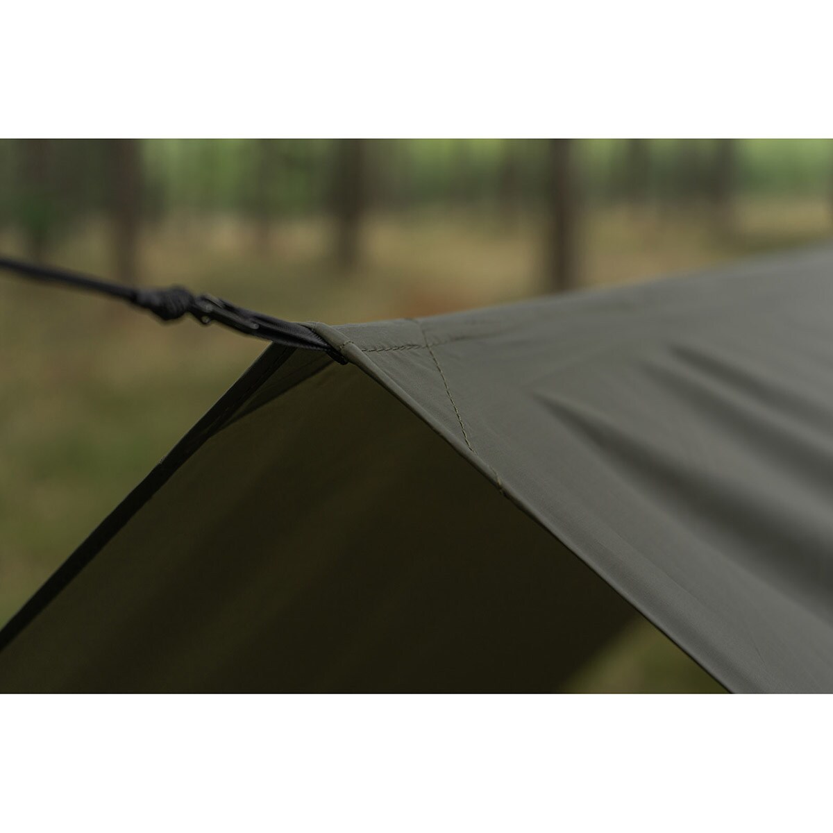 Prelată pentru camping TigerWood Termo Tarp 3 x 3 m - Olive