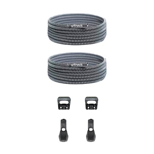 Șireturi elastice Xpand Quick-Release - Black