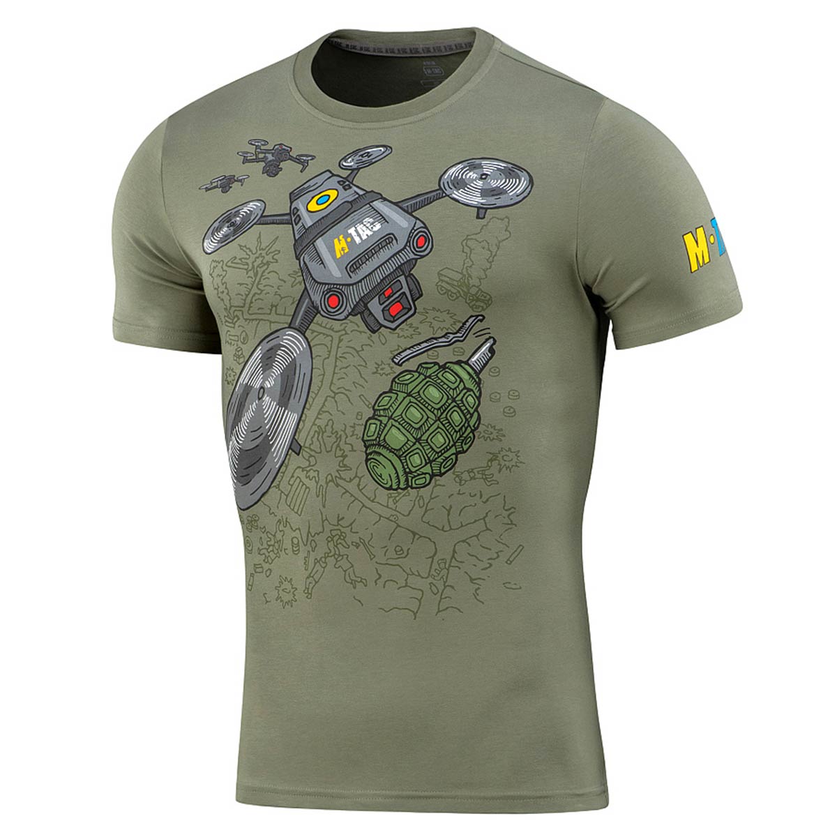 Tricou M-Tac Dron - Light Olive