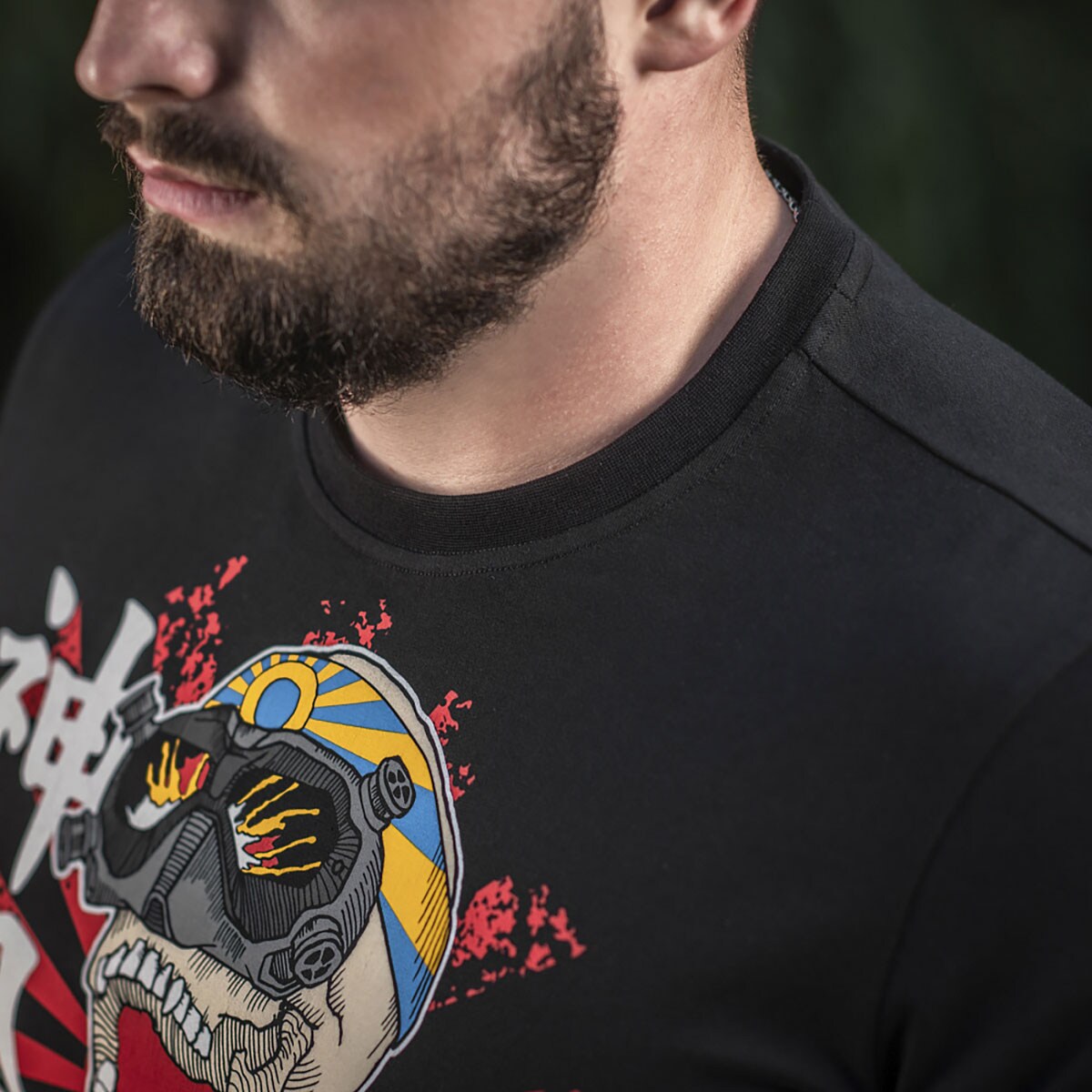 Tricou M-Tac Kamikaze Spirit - Black