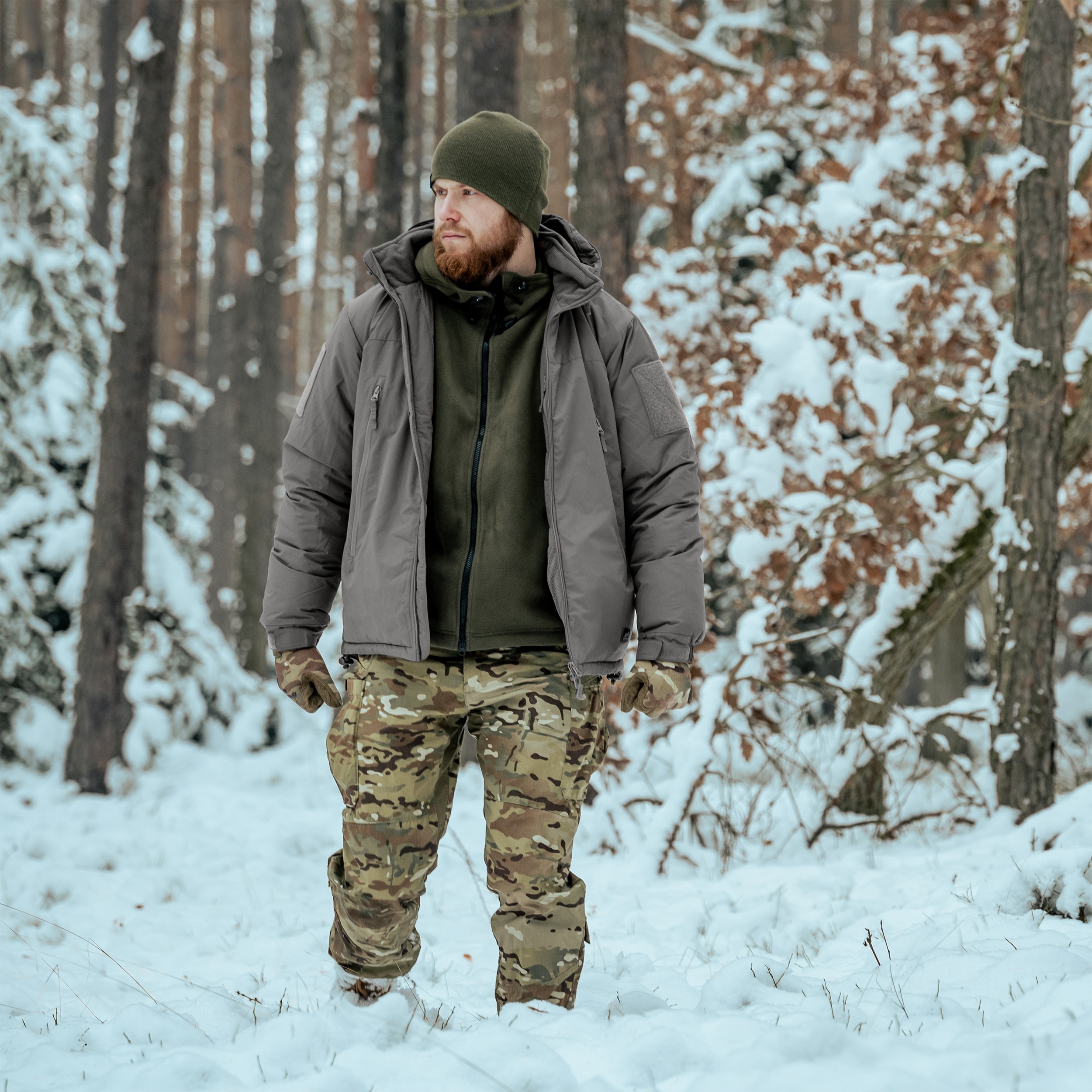 Geacă Helikon Level 7 Climashield Apex 100 g - Shadow Grey