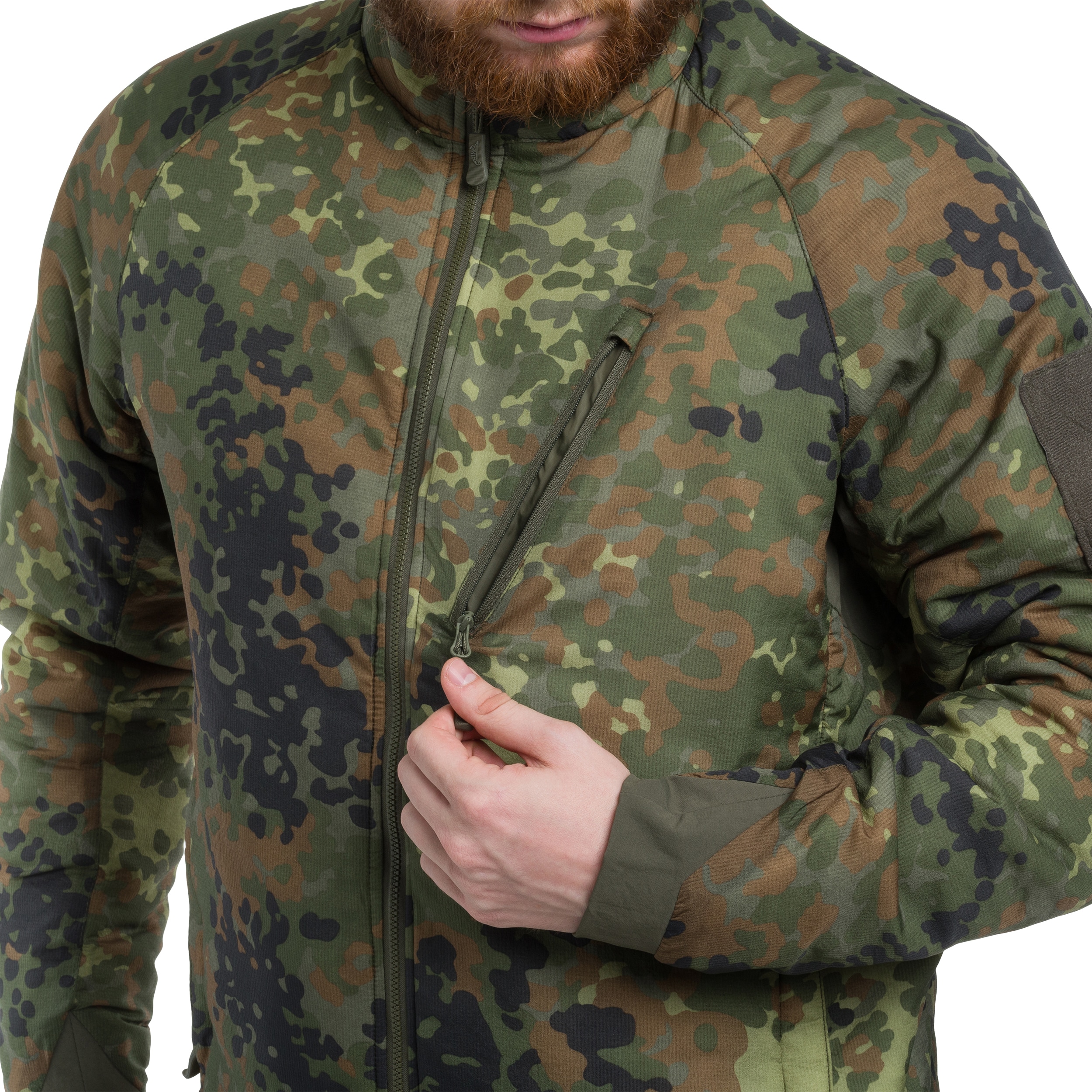Geacă Helikon-Tex Wolfhound Climashield Apex - Flecktarn