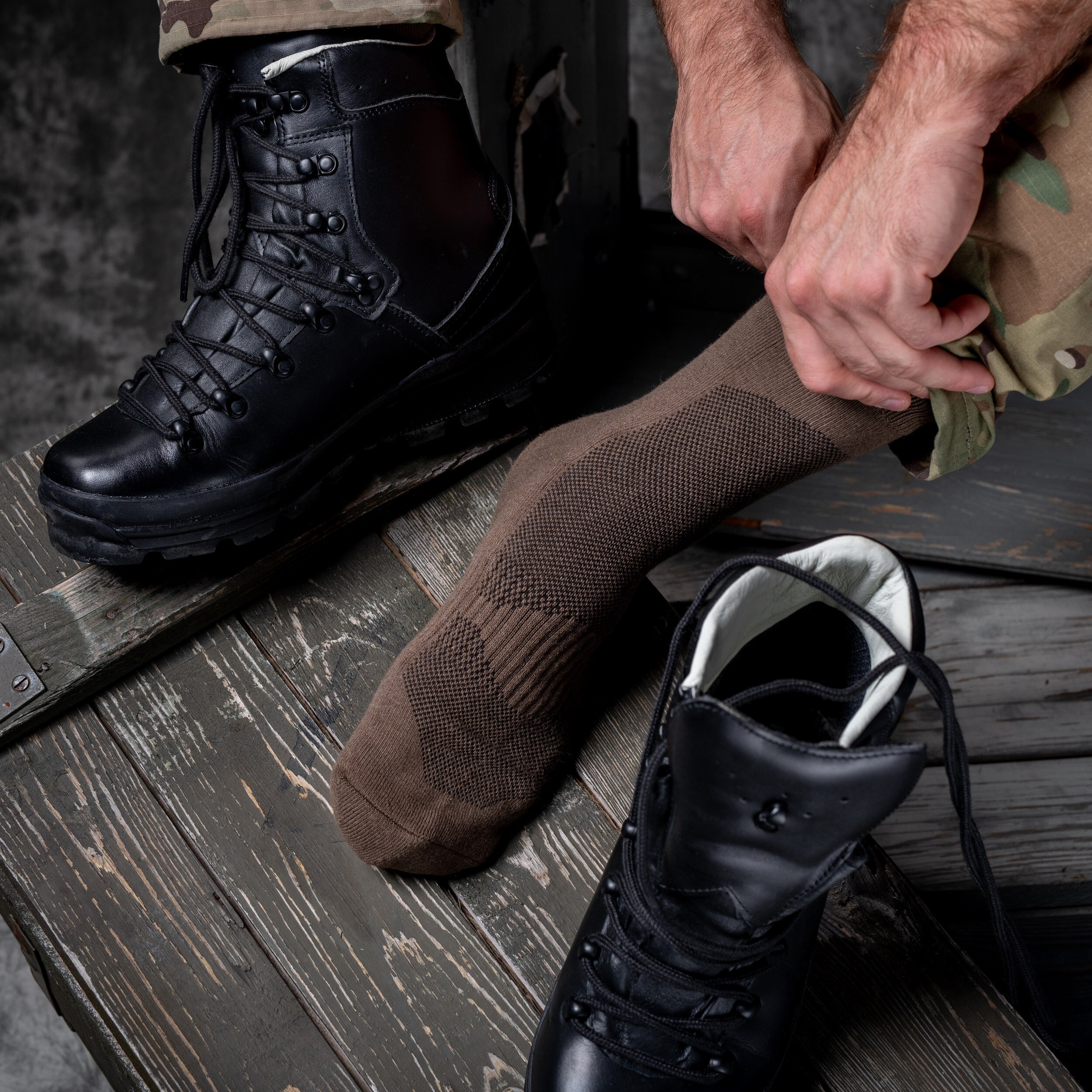 Șosete Mil-Tec CoolMax - Olive