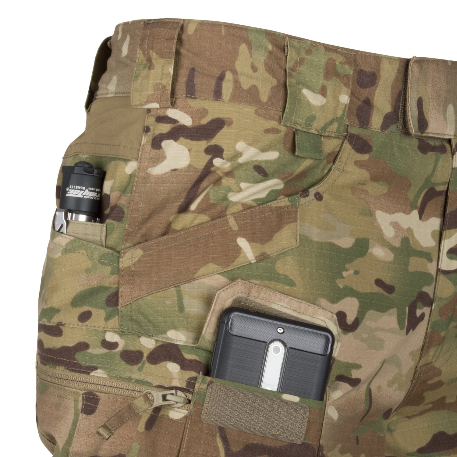 Pantaloni scurți Helikon-Tex UTS Flex 8,5'' NyCo Rip-Stop - MultiCam