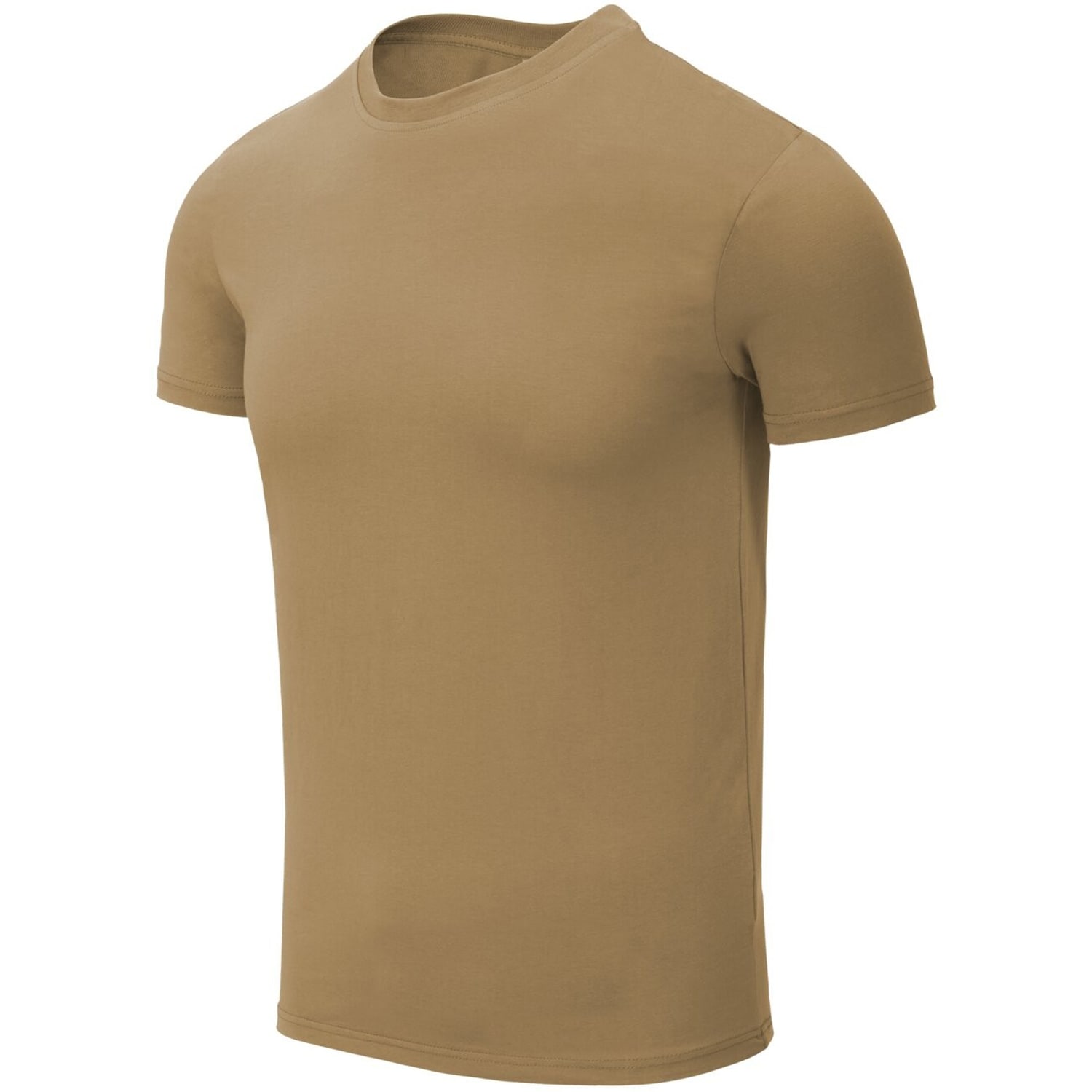 Tricou Helikon din bumbac organic Slim - Coyote