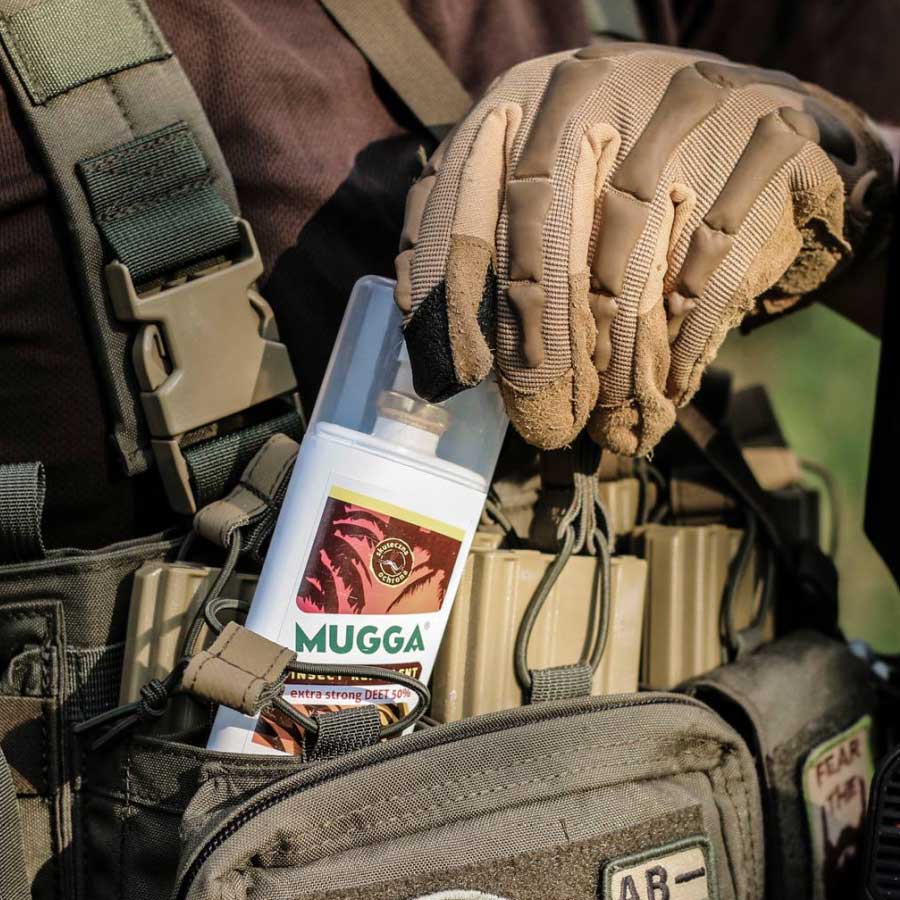Spray repelent împotriva insectelor Mugga Extra Strong 50% DEET - 75 ml