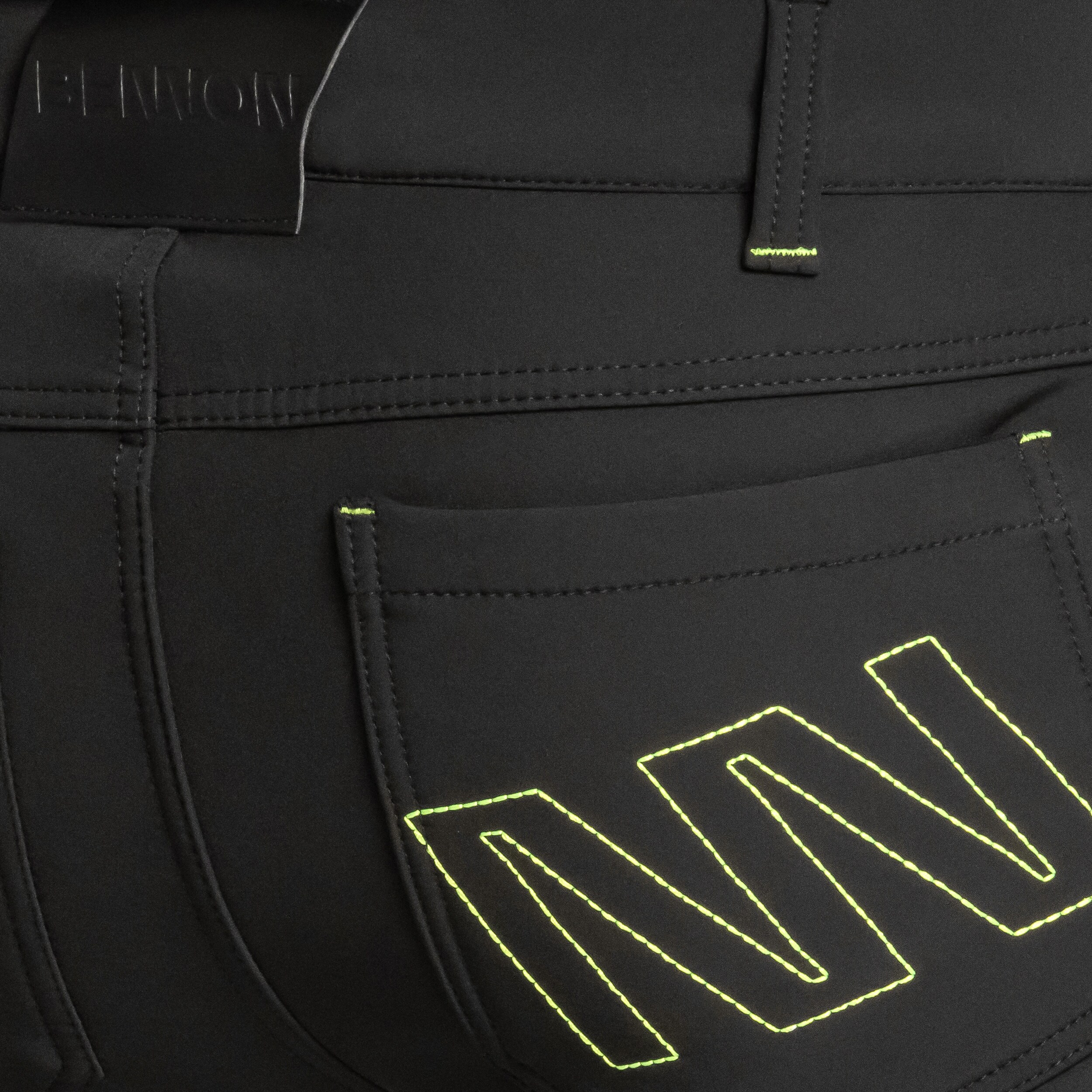 Pantaloni Bennon Camos Softshell - Black/Grey