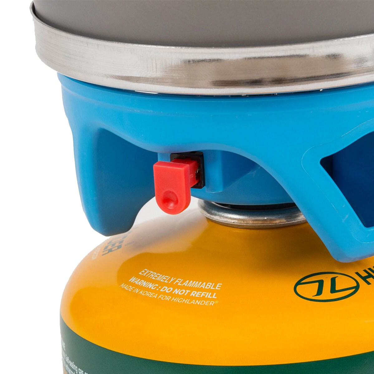 Aragaz turistic Highlander Fastboil MK3 cu oală - Blue