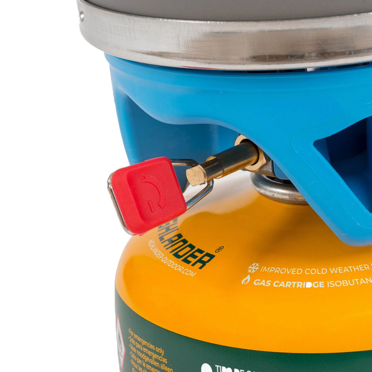 Aragaz turistic Highlander Fastboil MK3 cu oală - Blue