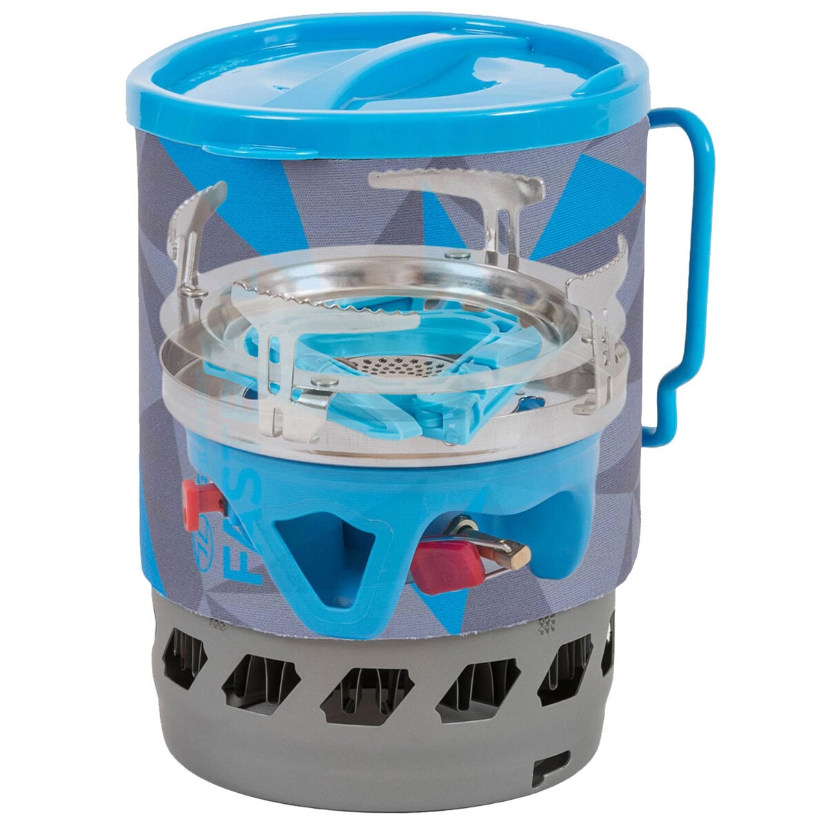Aragaz turistic Highlander Fastboil MK3 cu oală - Blue