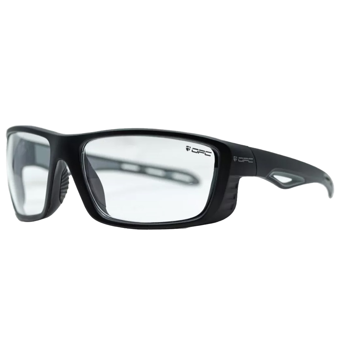 Ochelari balistici OPC Tactical Everest - Matt Black/Gray Clear