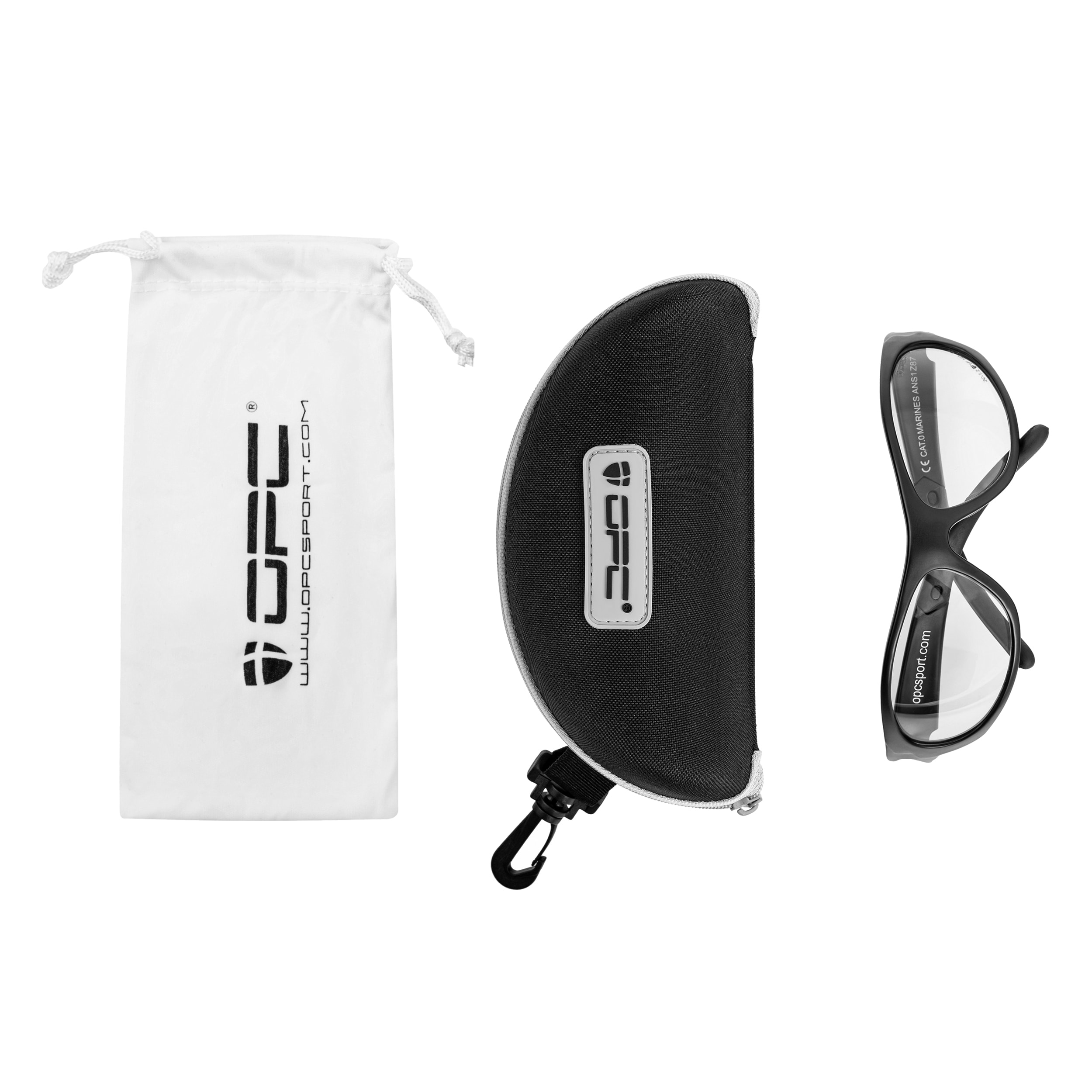 Ochelari balistici OPC Tactical Marines - Matt Black/Clear