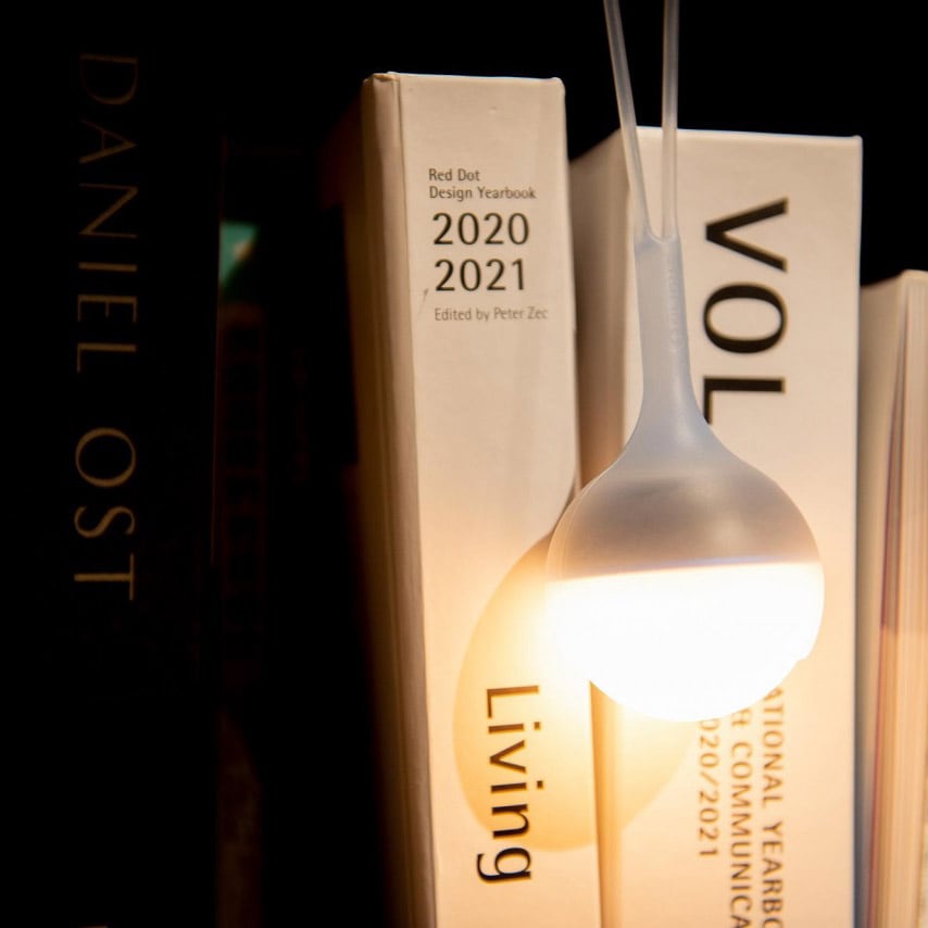 Suport decorativ Osling pentru lampă Olight Obulb - Oyster White