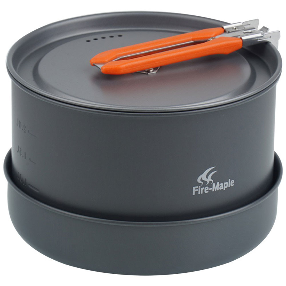 Set de vase turistice Fire Maple Grey - 3 buc.