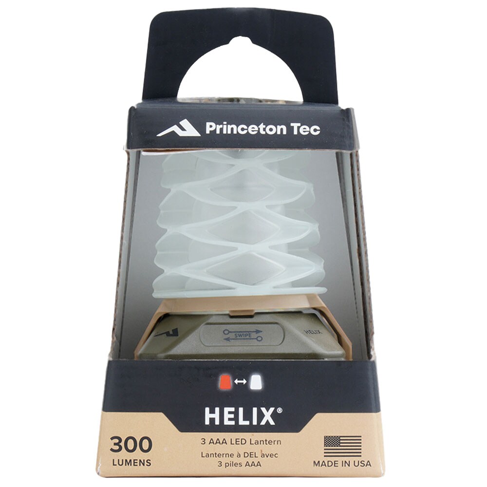 Lampă pentru camping Princeton Tec Helix Backcountry OD/Tan - 300 lumeni