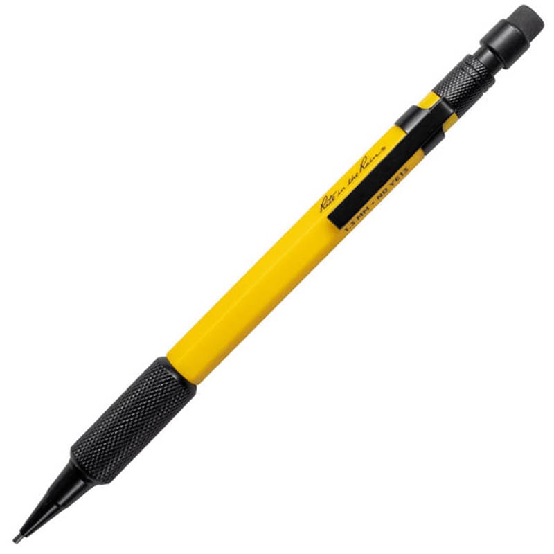 Creion simplu Rite in the Rain Mechanical Clicker Pencil - Yellow