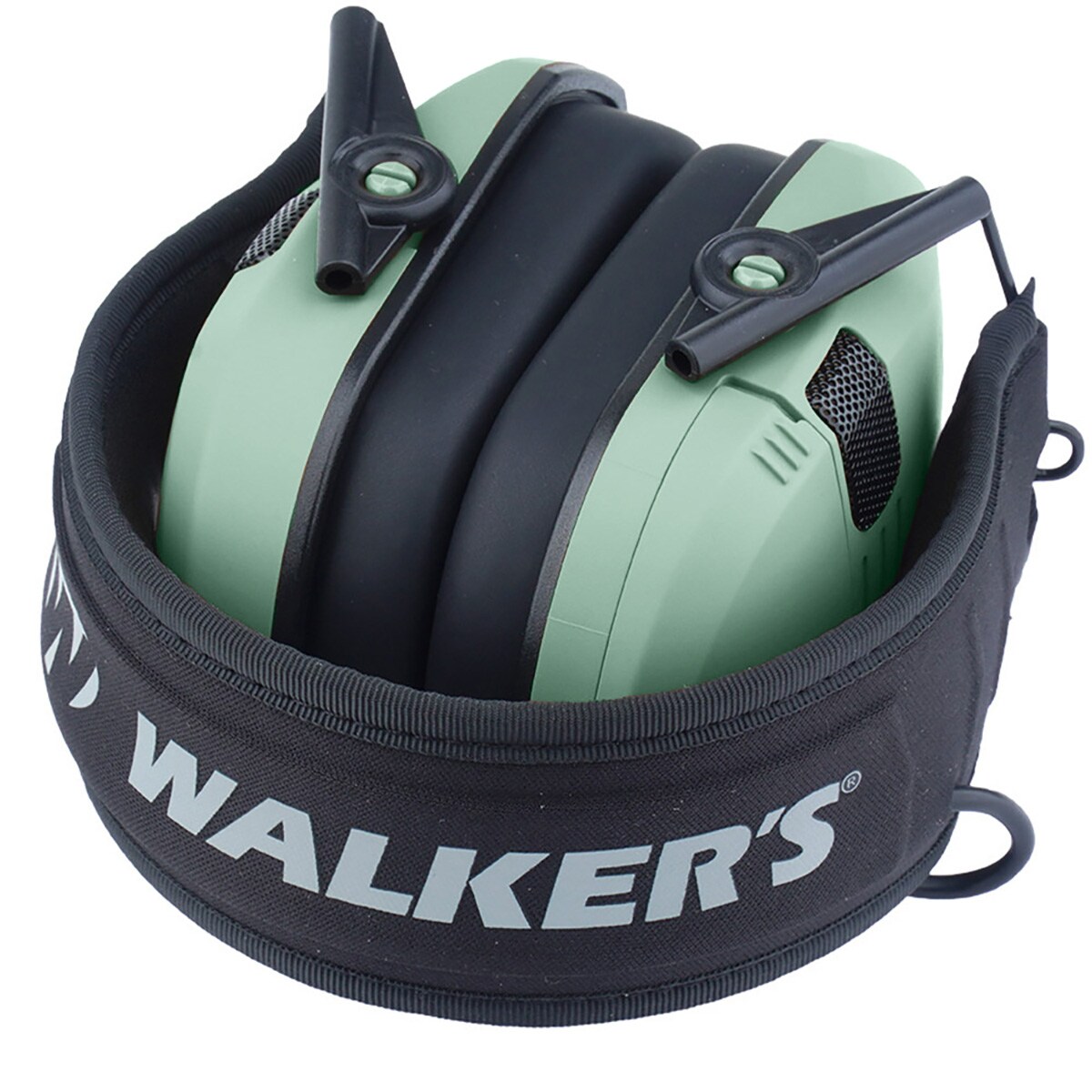 Protecție auditivă activă Walker's Razor Slim - Green