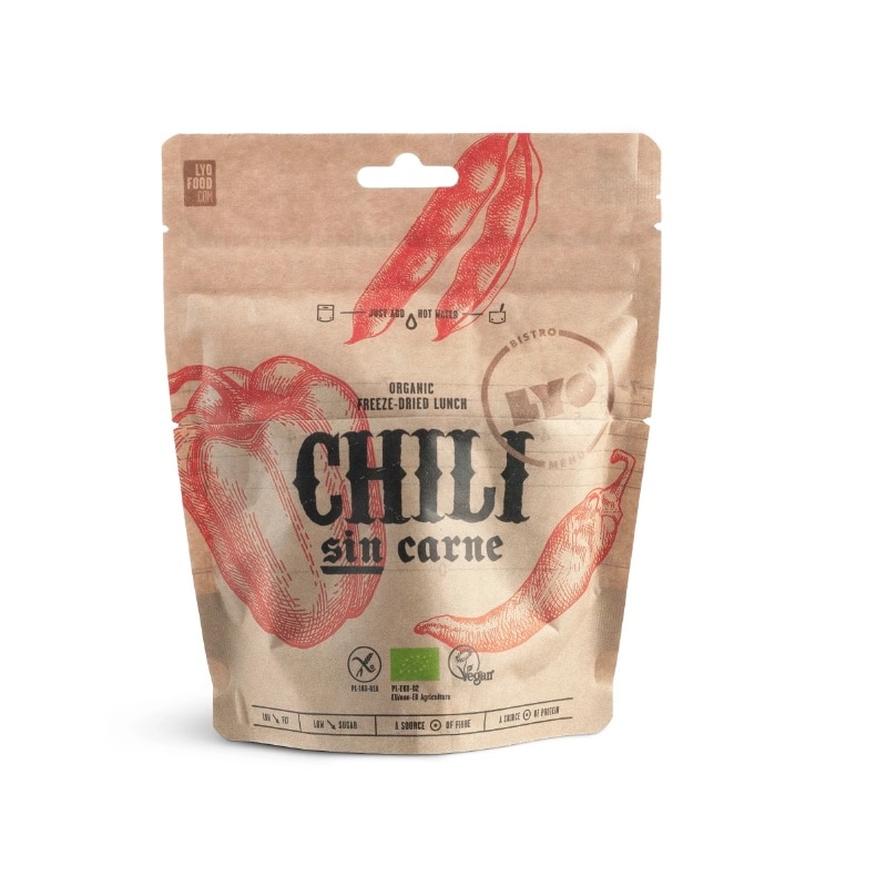 Alimente liofilizate LYOFOOD Eko Chili Sin Carne 58 g 