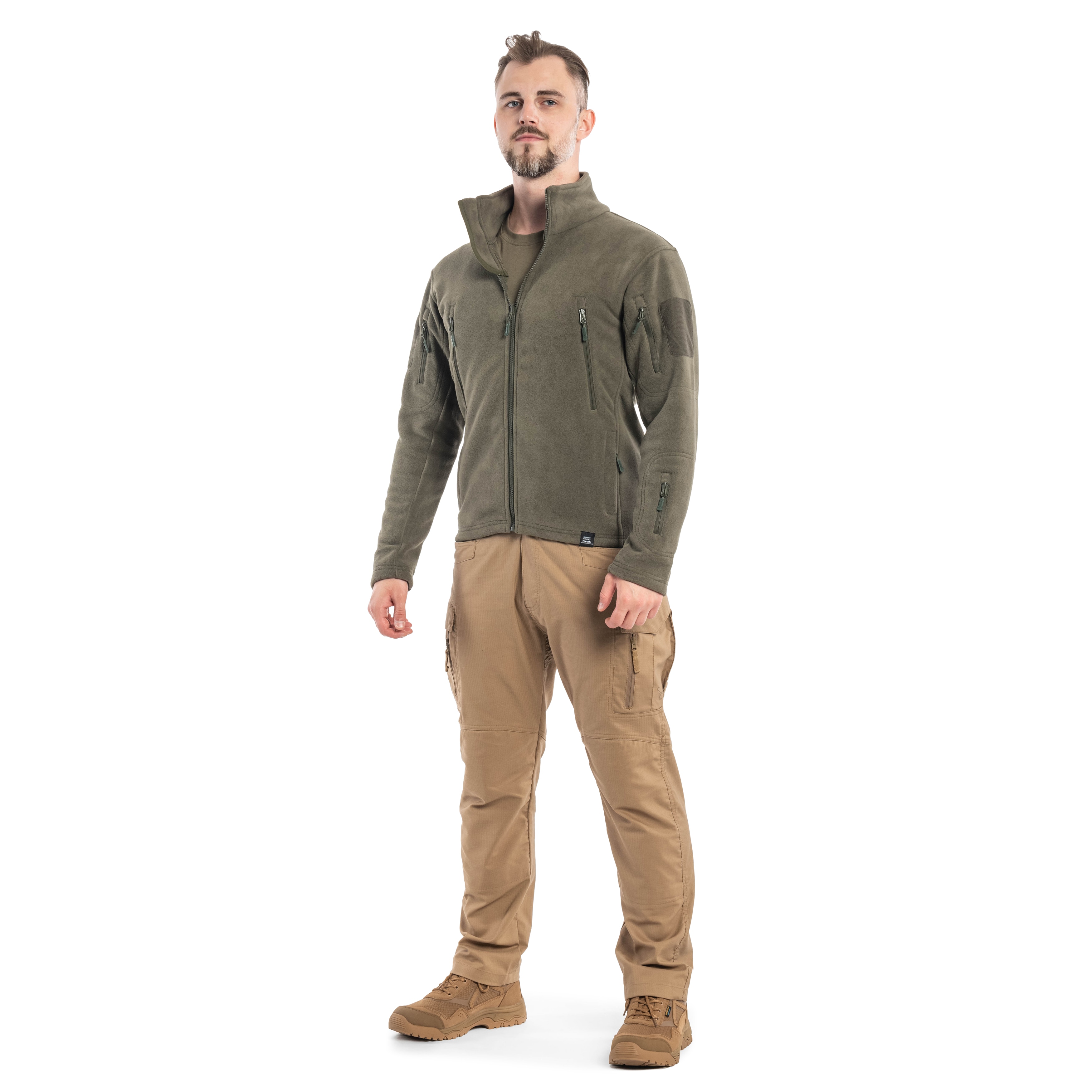 Jachetă polar Texar Aventor - Olive
