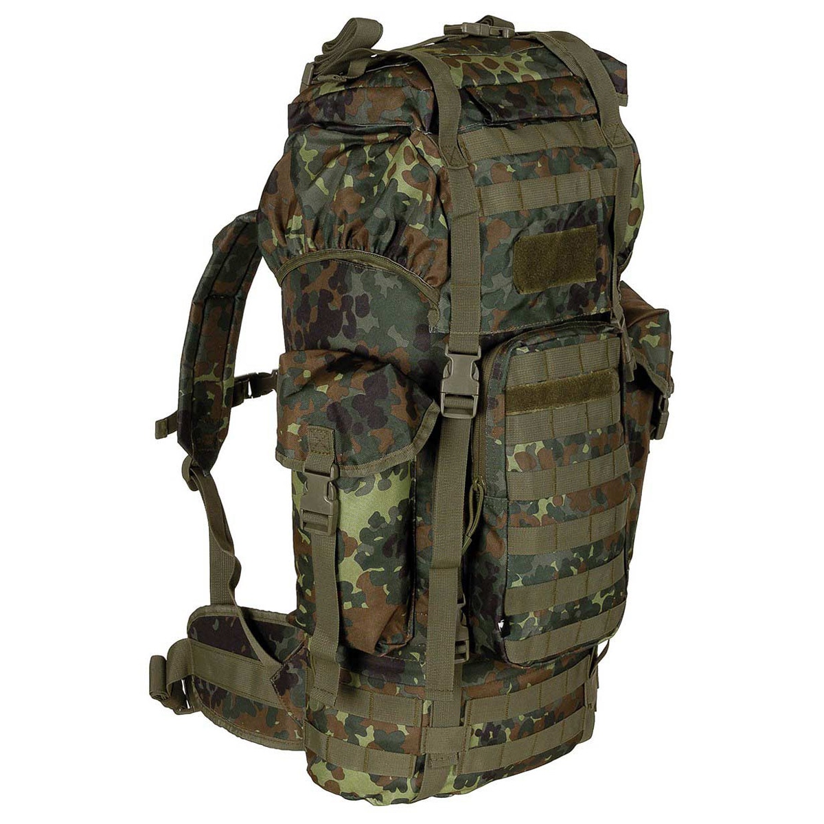 Rucsac MFH BW Combat MOLLE 65 l - Flecktarn