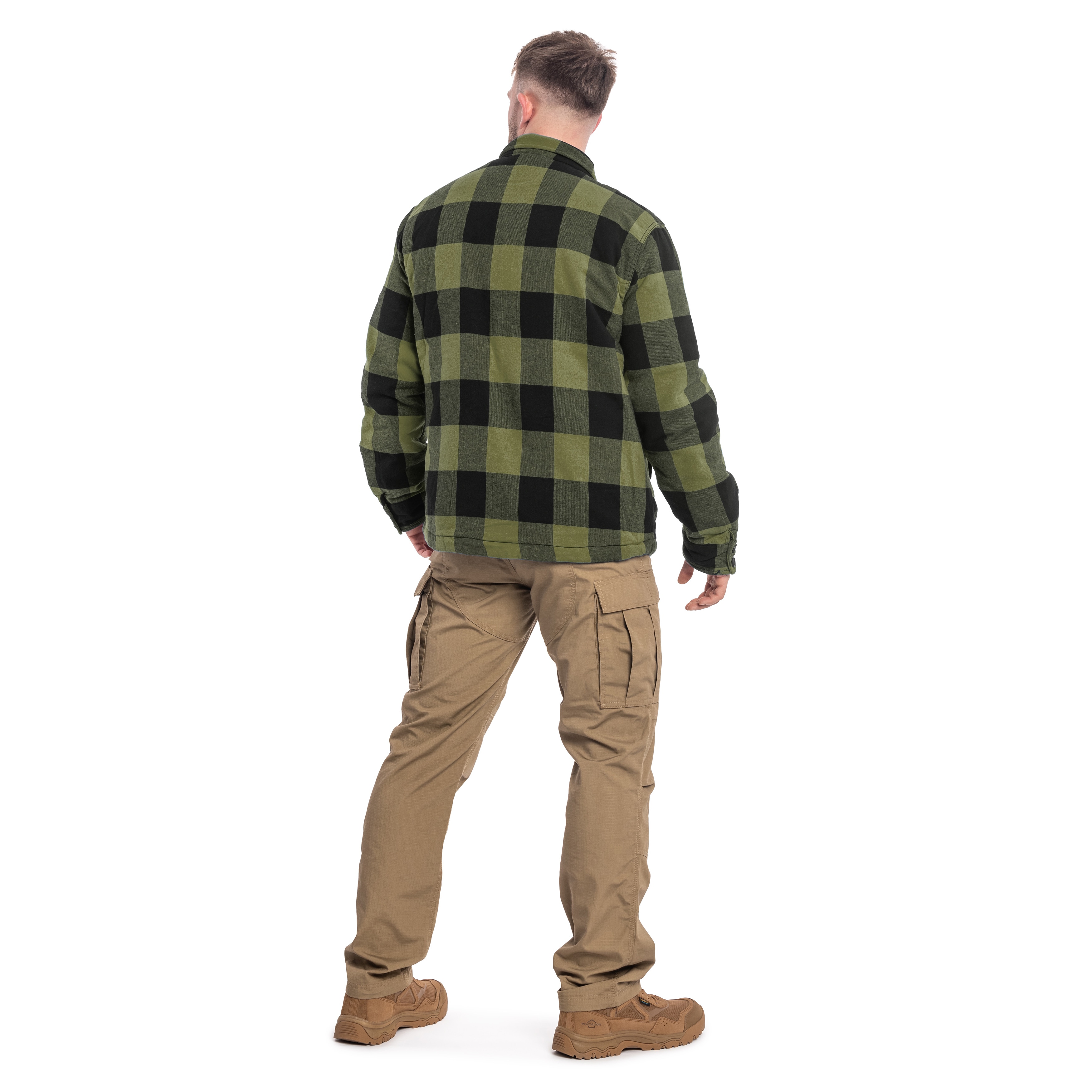 Geacă Brandit Lumber Jacket - Black/Olive