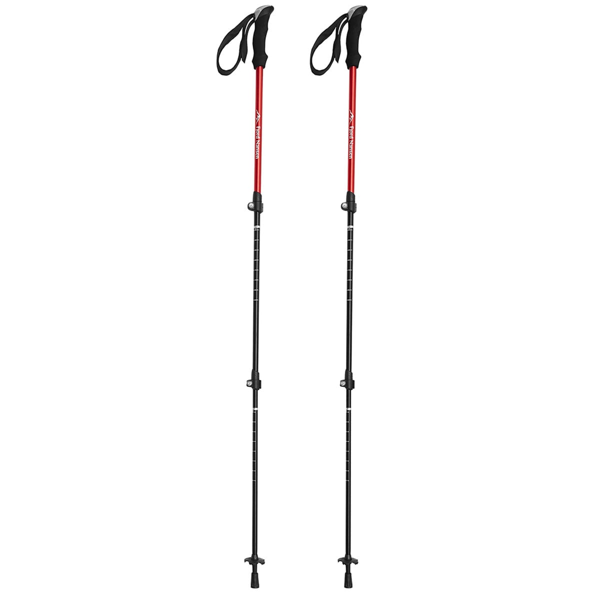 Bețe de trekking Fjord Nansen Gravel 2.0 - Red