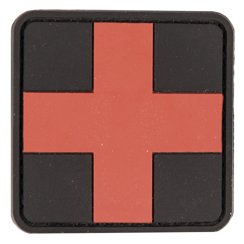 Patch - emblemă Mil-Tec 3D First Aid Patch - Black