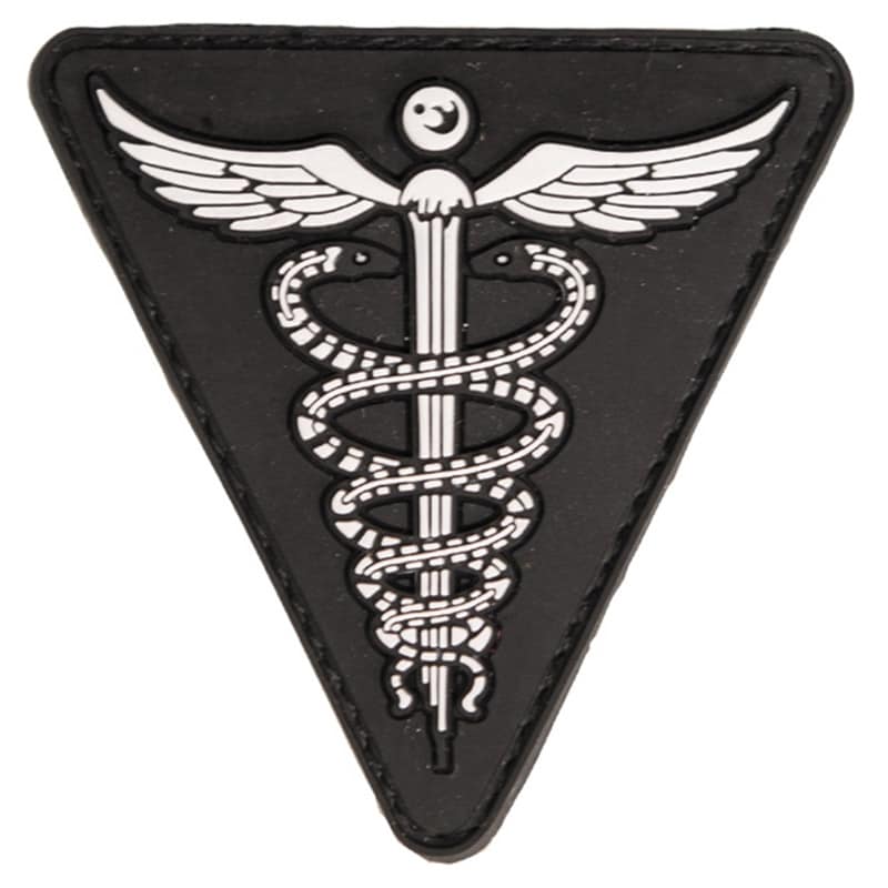 Patch - emblemă Mil-Tec 3D Medical - Black