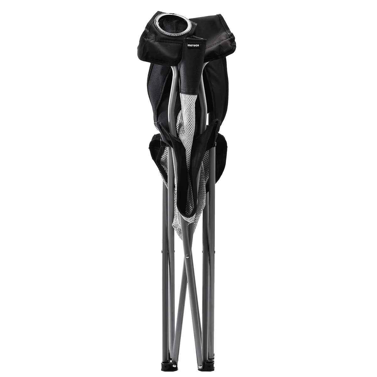 Scaun turistic pliabil Meteor Tripper - Black