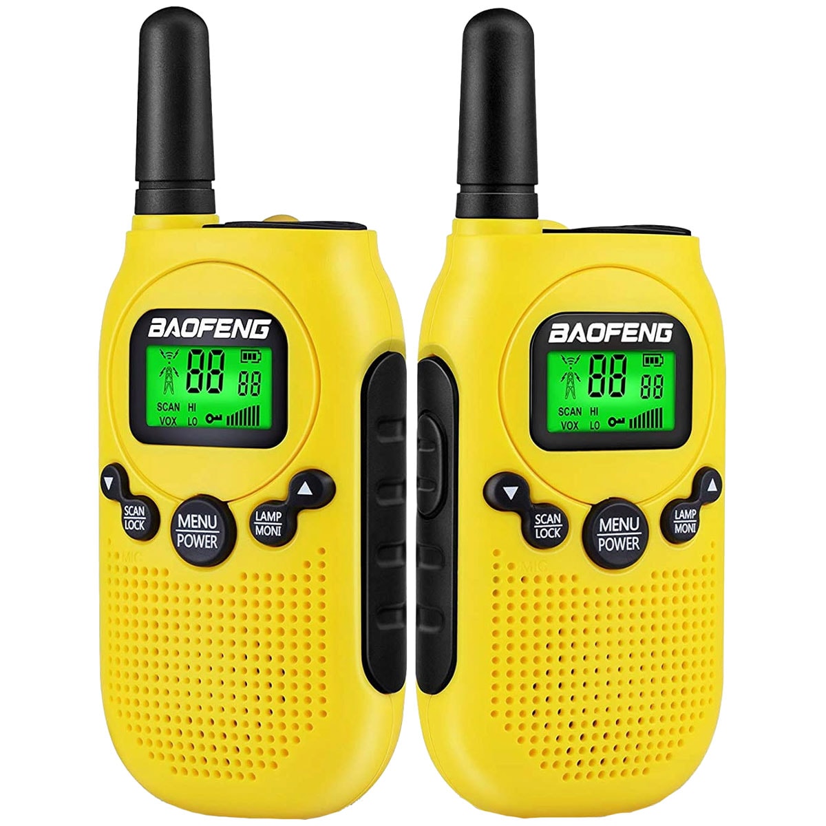Radiotelefon Baofeng BF-T6 PMR Panda 2 buc. - Yellow