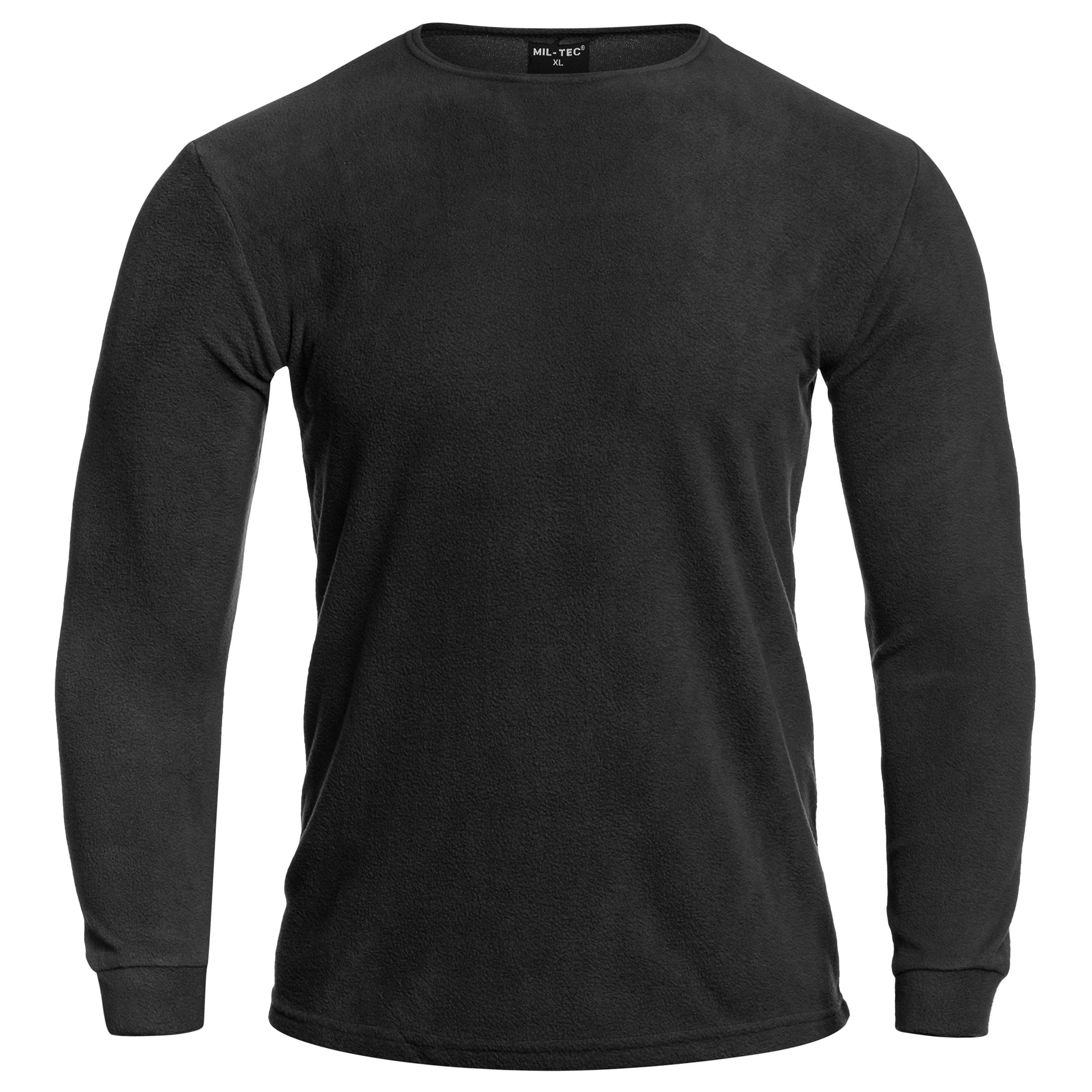 Lenjerie de corp din polar Mil-Tec Black - set