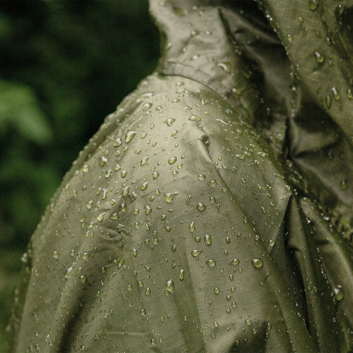 Poncho Badger Outdoor Rain Ripstop - Olive