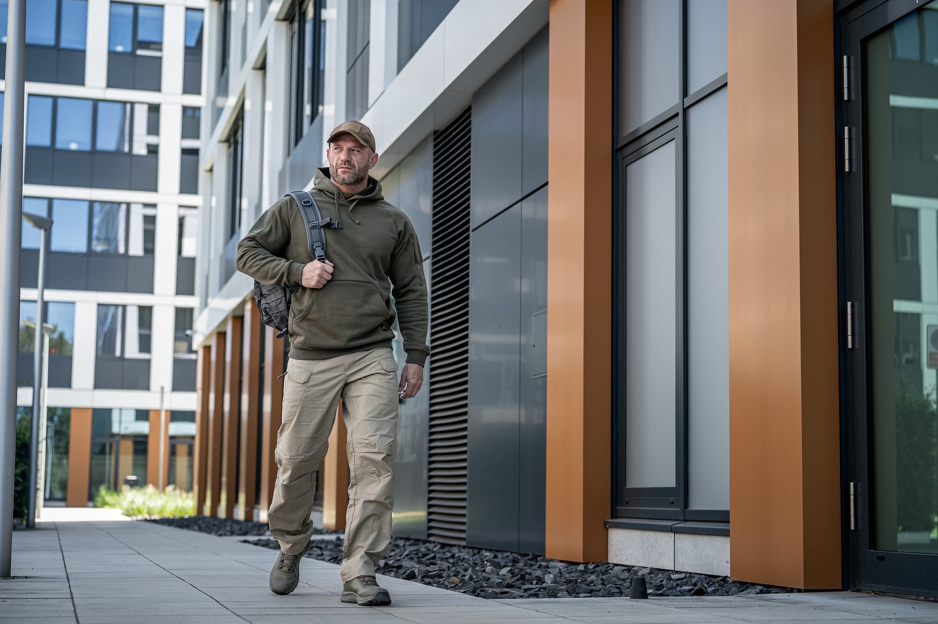 Hanorac Helikon-Tex Urban Tactical Lite Kangaroo - Green