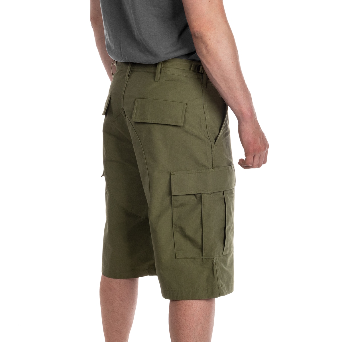 Pantaloni scurți Helikon BDU PoliCotton Ripstop - Olive Green